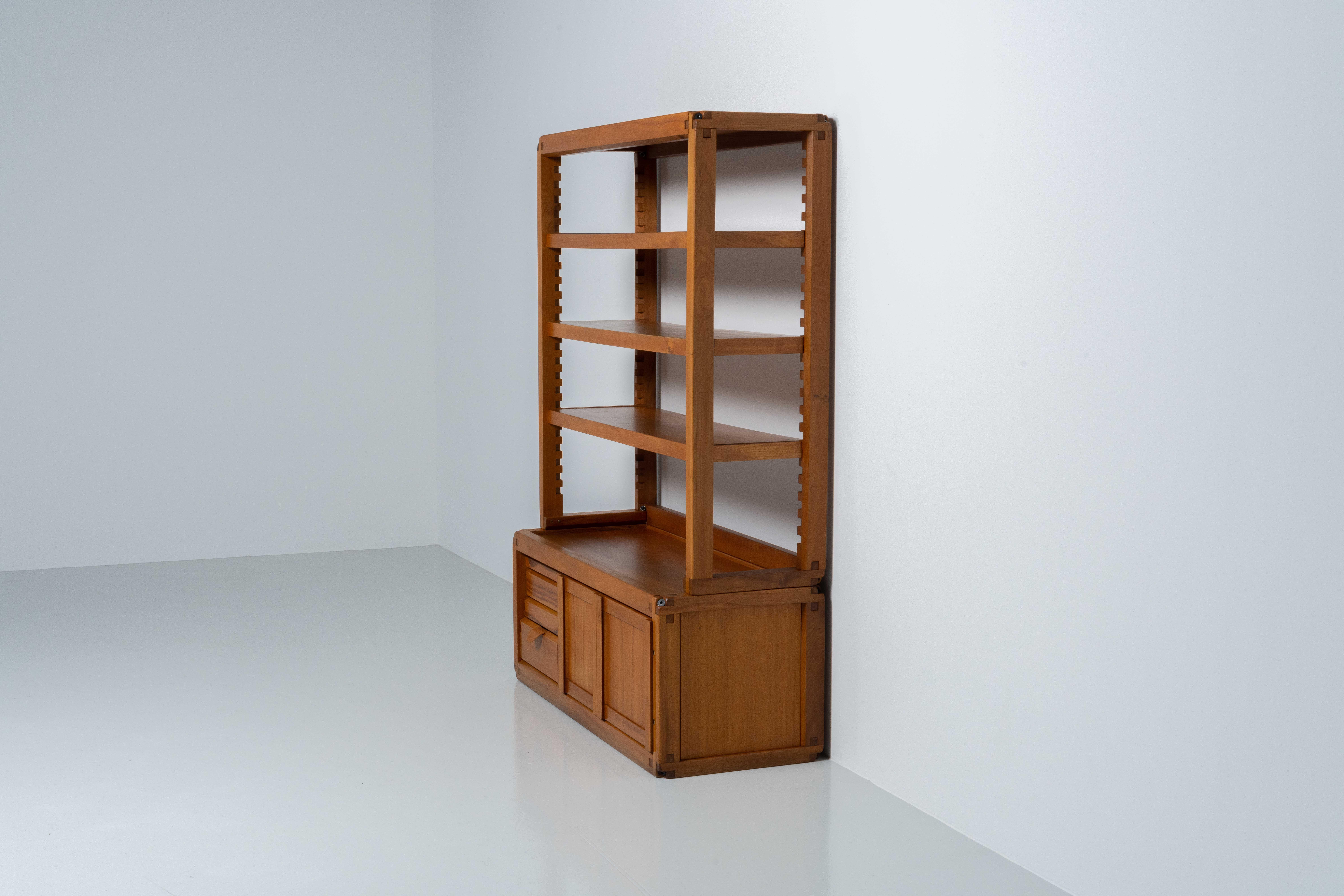 Pierre Chapo B10 Bookcase Cabinet France 1960 For Sale 2