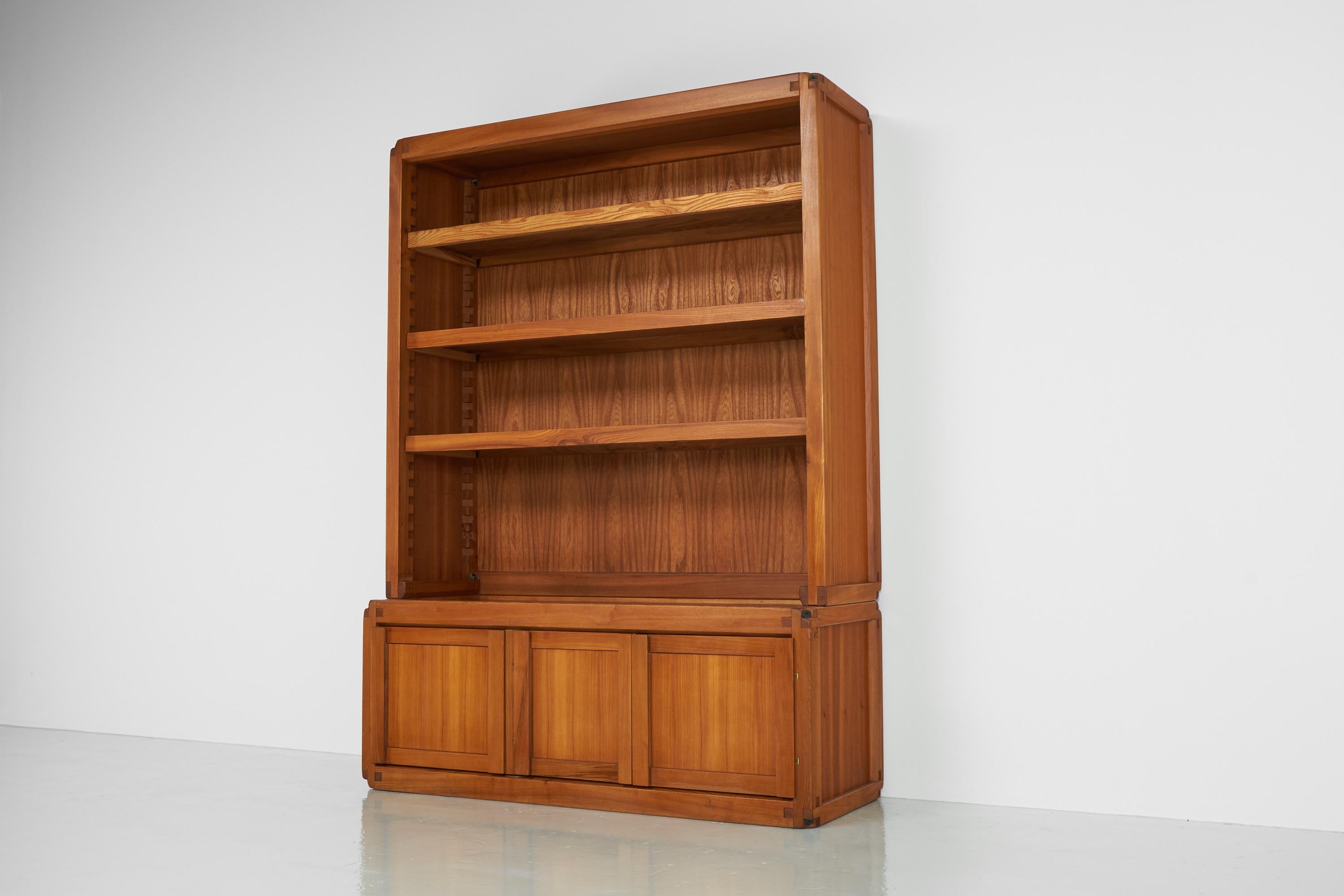 Pierre Chapo B10 Large Bookcase Cabinet, France, 1960 For Sale 3