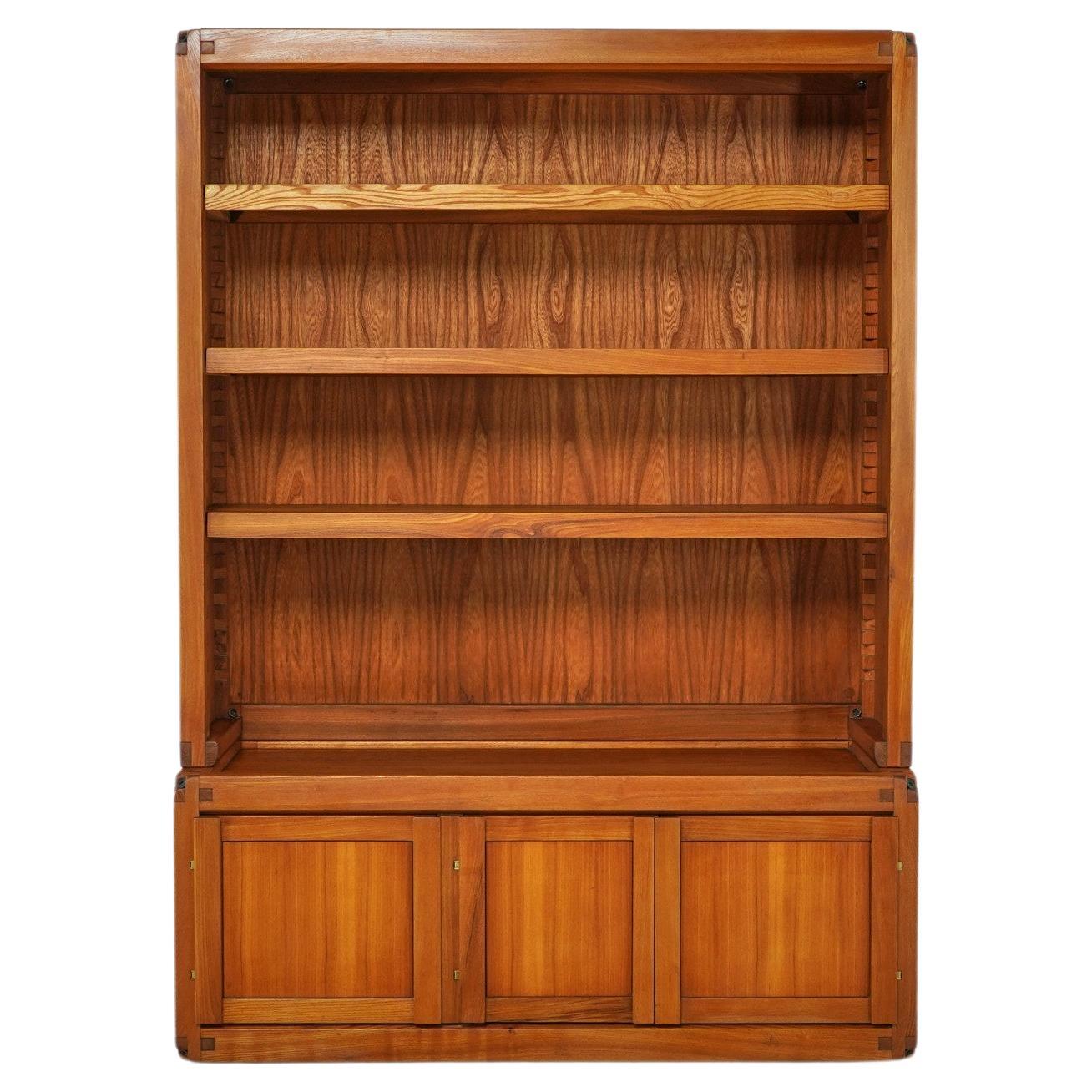 Pierre Chapo B10 Large Bookcase Cabinet, France, 1960