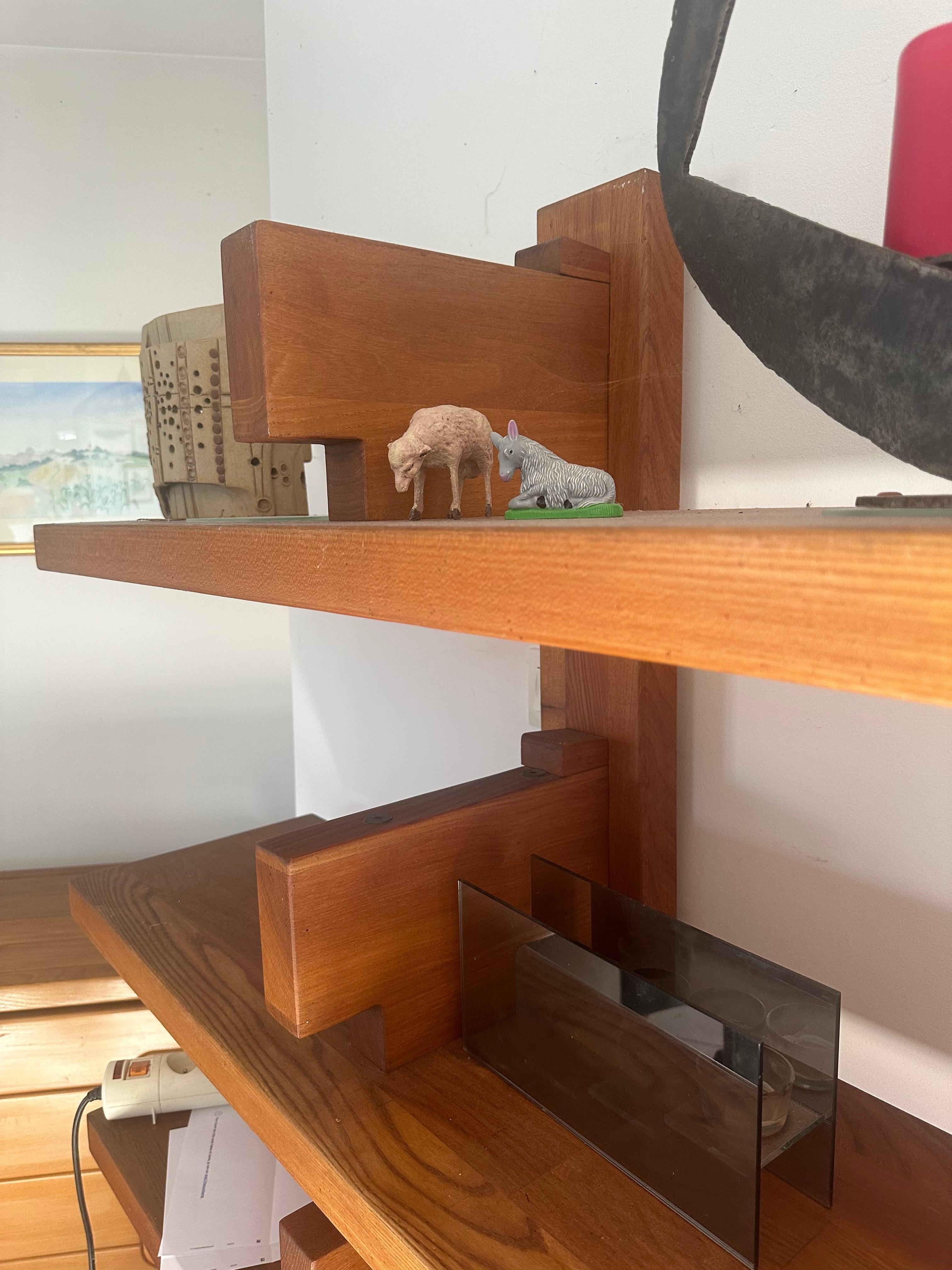 Mid-Century Modern Pierre Chapo B17 Bibliothèque des années 1960 en vente