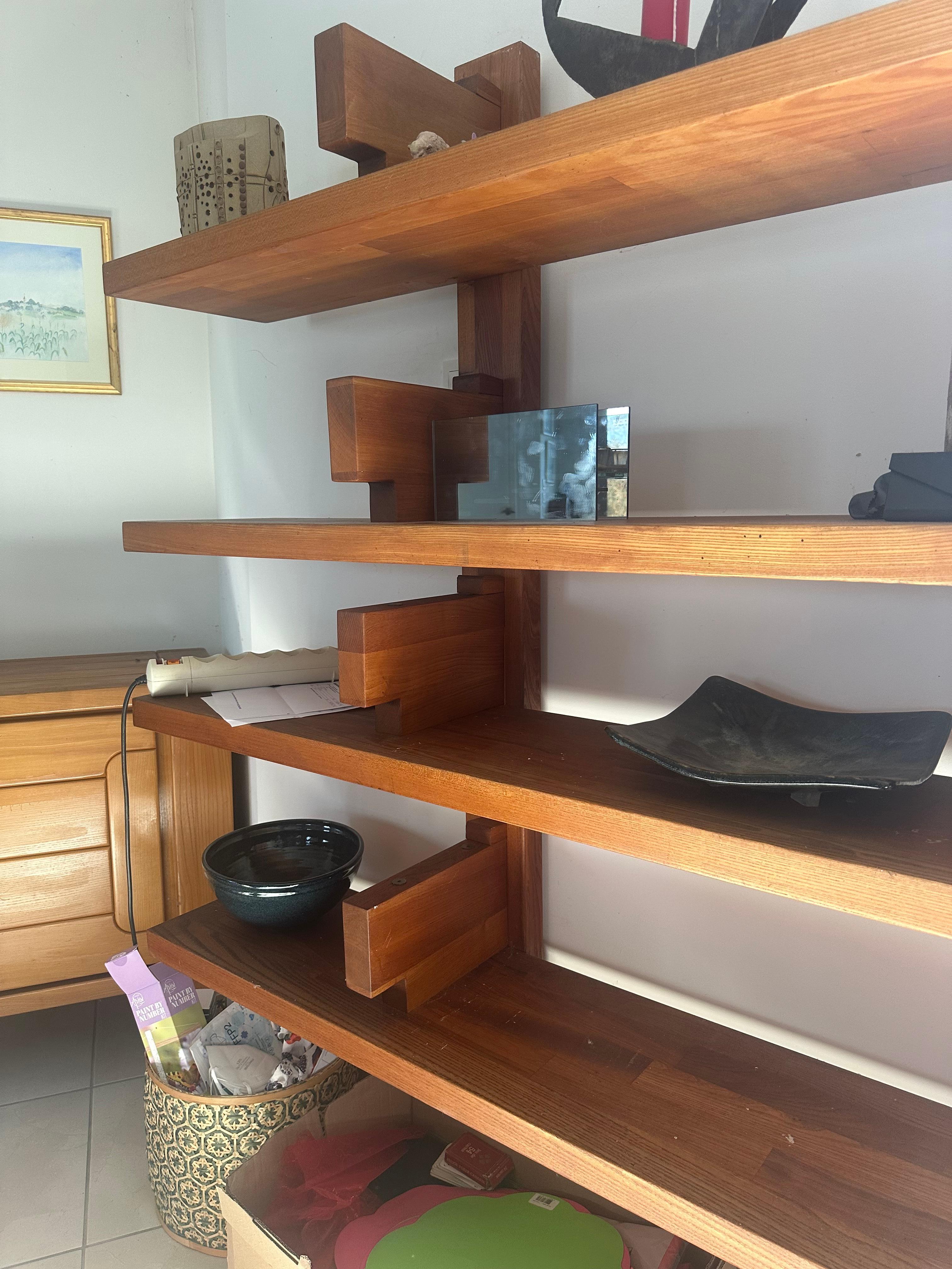 Français Pierre Chapo B17 Bibliothèque des années 1960 en vente