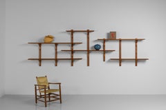 Pierre Chapo B30 shelving unit in Elm France 1960
