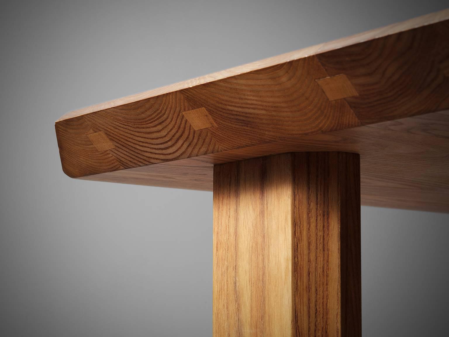 Pierre Chapo Desk in Solid Elm, Model B40 4