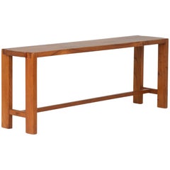 Pierre Chapo. Bench "model S09B" in Elm. 1970s