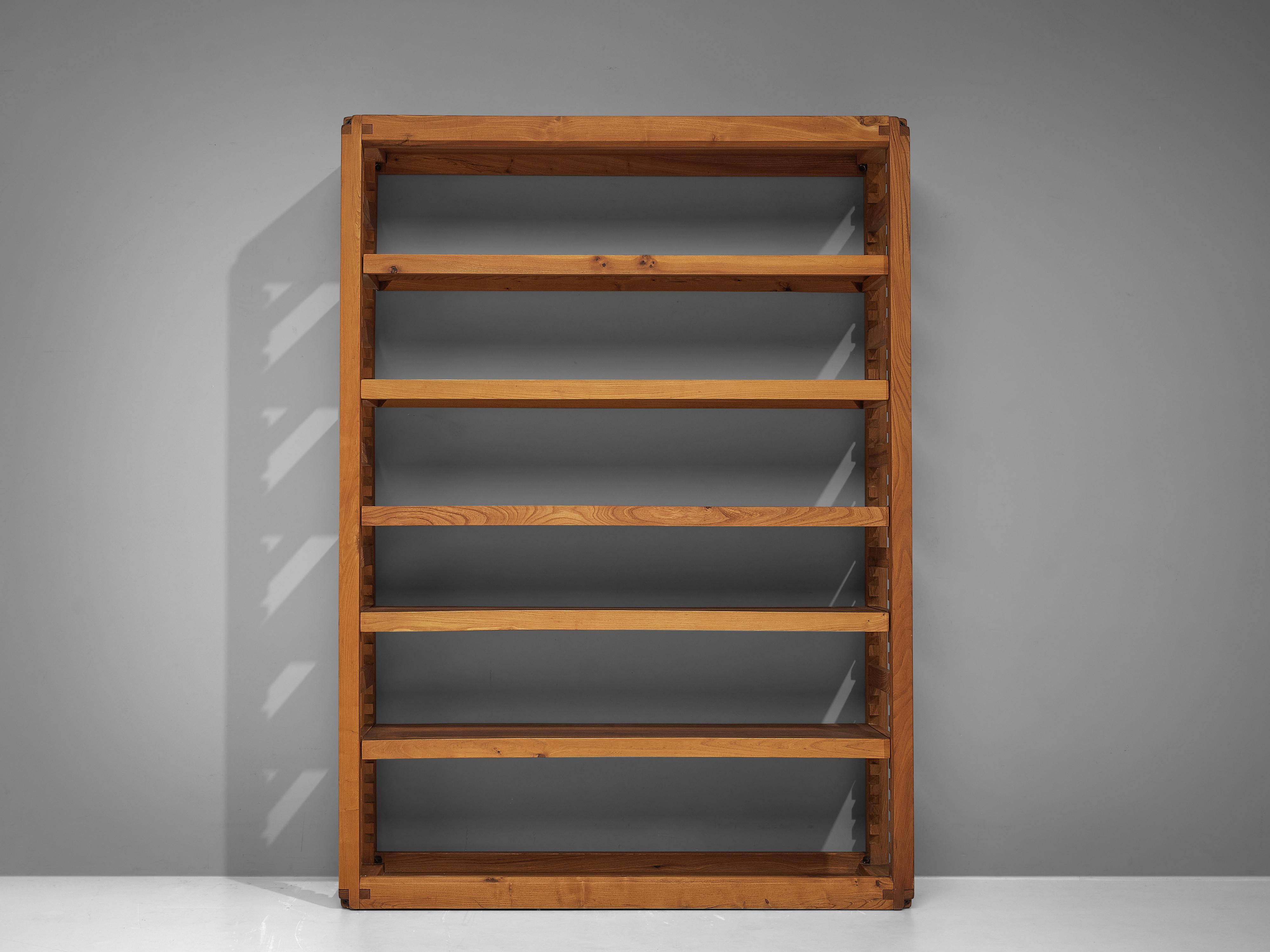 Pierre Chapo Bookcase in Solid Elm 1