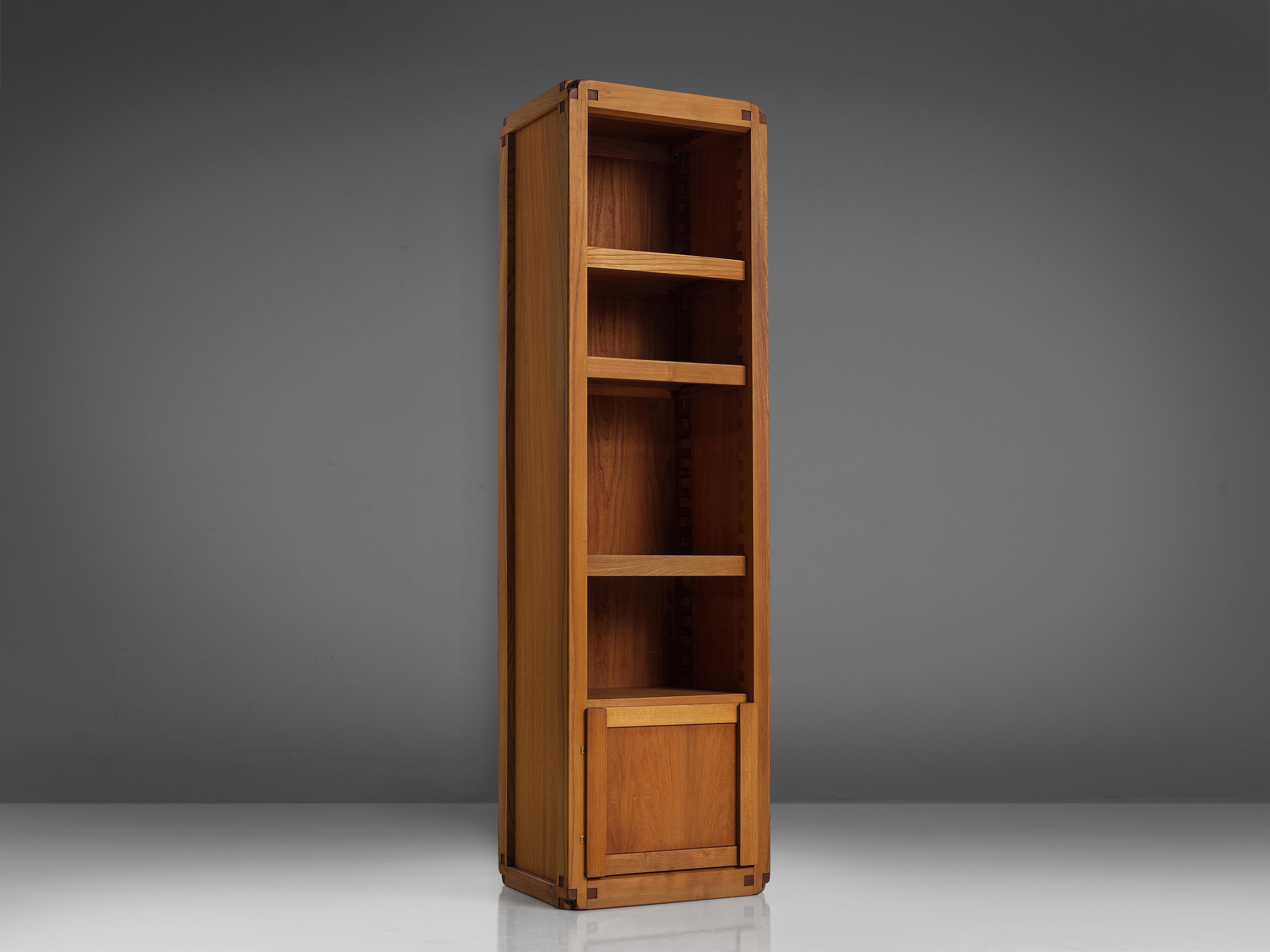 Pierre Chapo, cabinet model 'B10', solid elm, France, 1960s

This bookcase or high cabinet is designed by the French designer Pierre Chapo. It is a piece of furniture that is modular and therefore could be designed according to the client’s own