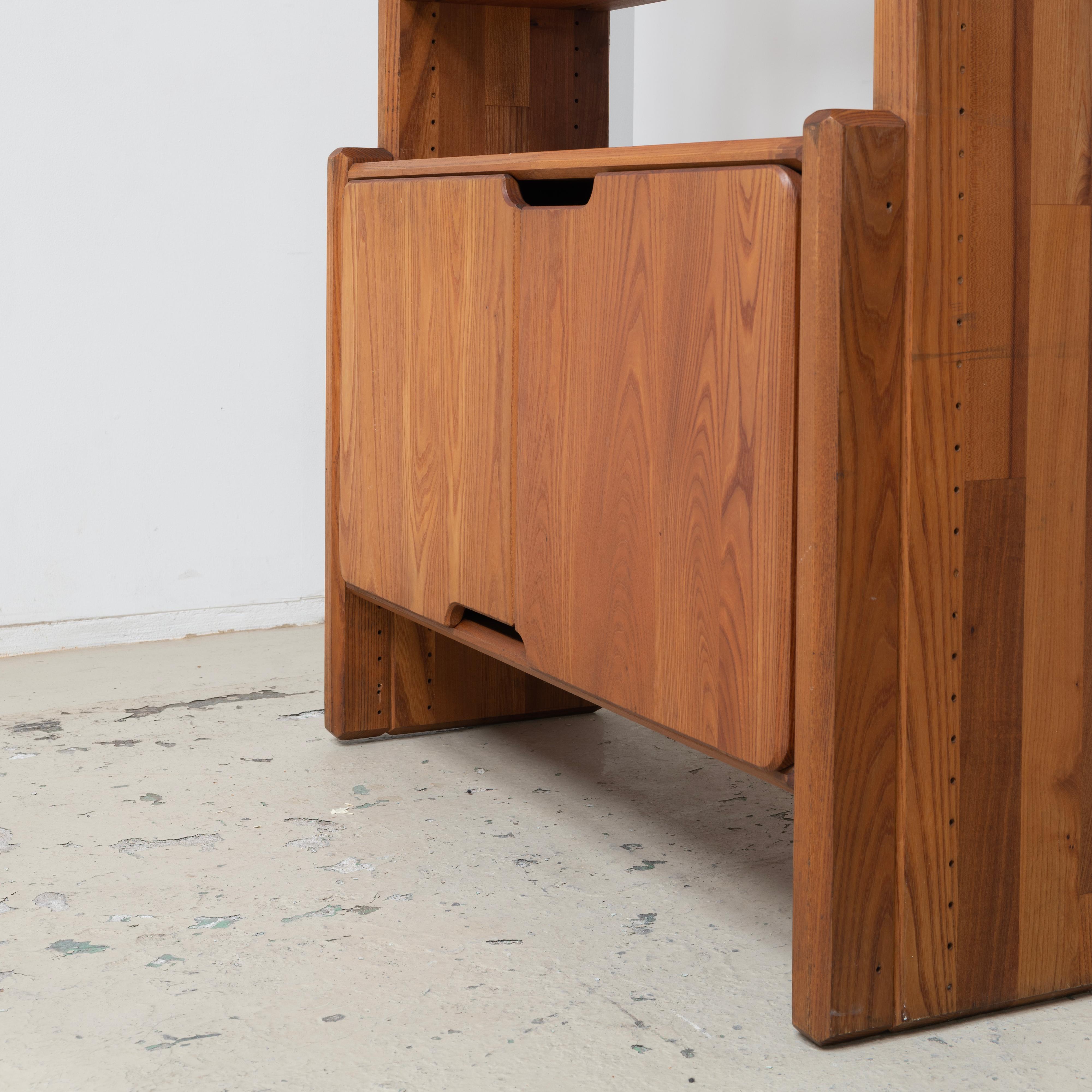Mid-Century Modern PIERRE CHAPO  -Bookcase model ‘GO’ For Sale