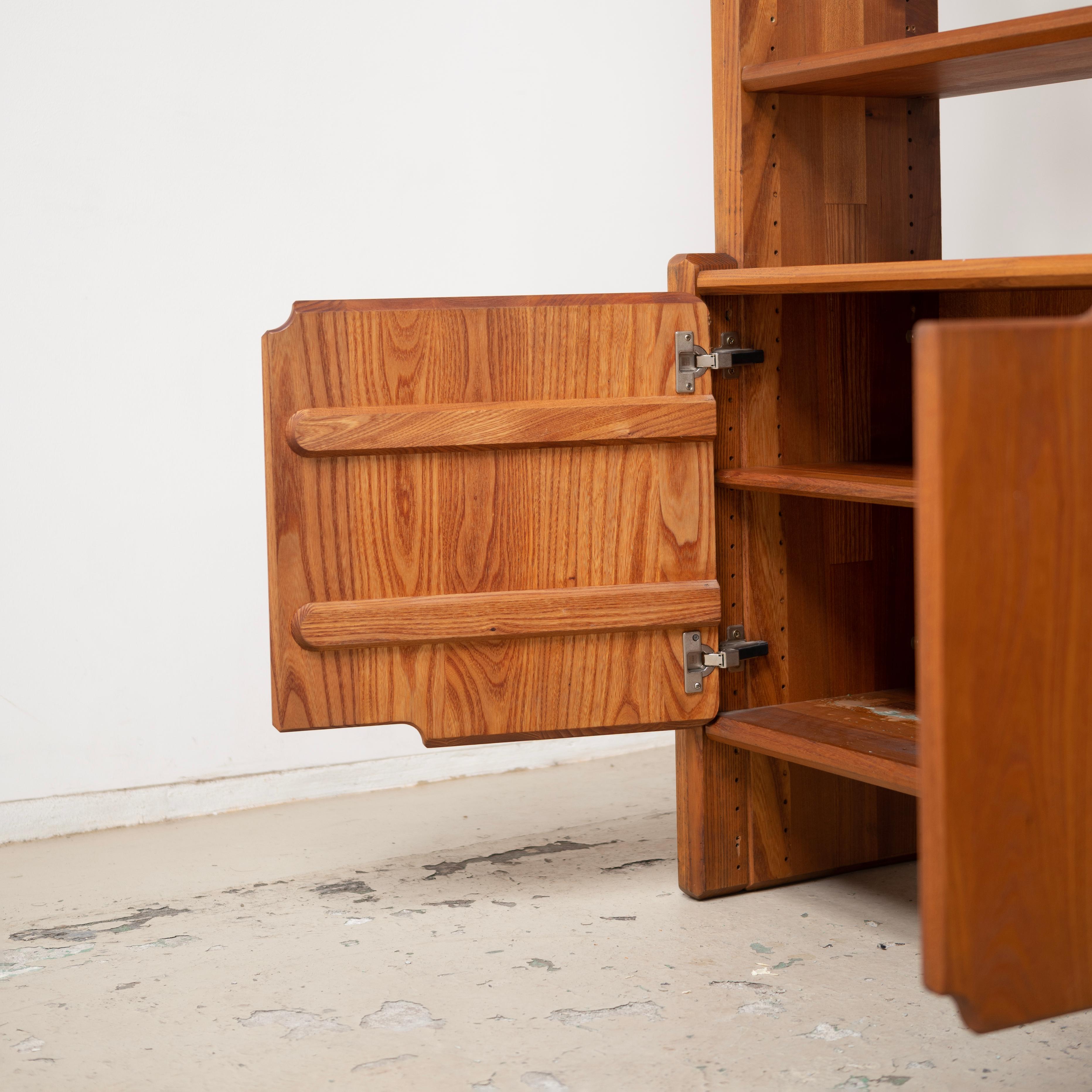 Mid-Century Modern PIERRE CHAPO  -Bookcase model ‘GO’ For Sale