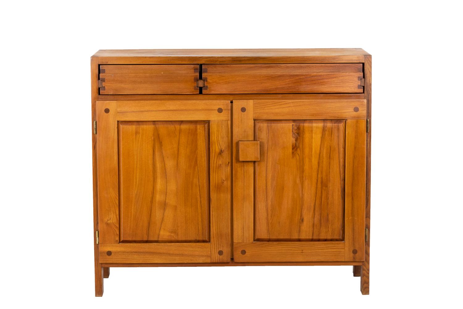 Other Pierre Chapo, Buffet in Natural Elm, 1978
