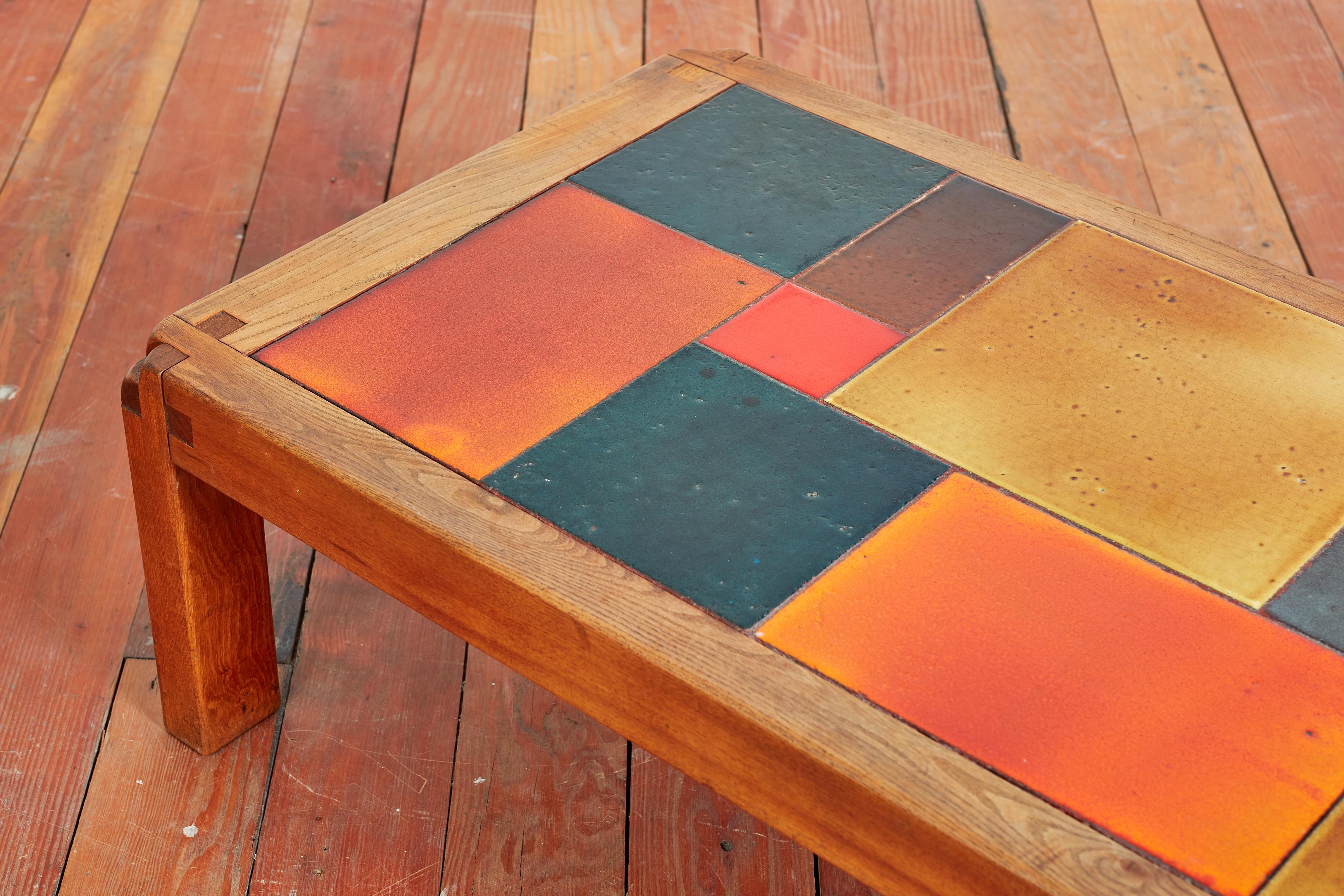 Pierre Chapo Ceramic Table For Sale 7