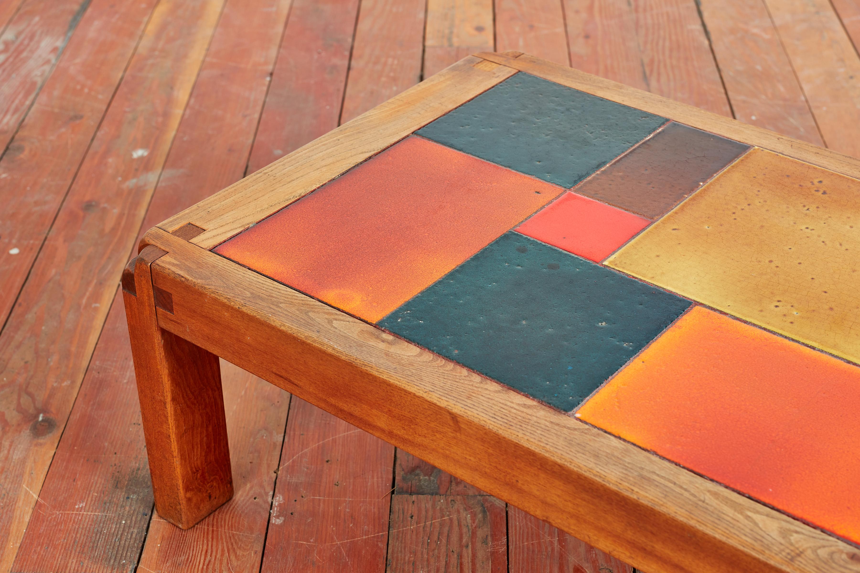 Pierre Chapo Ceramic Table For Sale 9