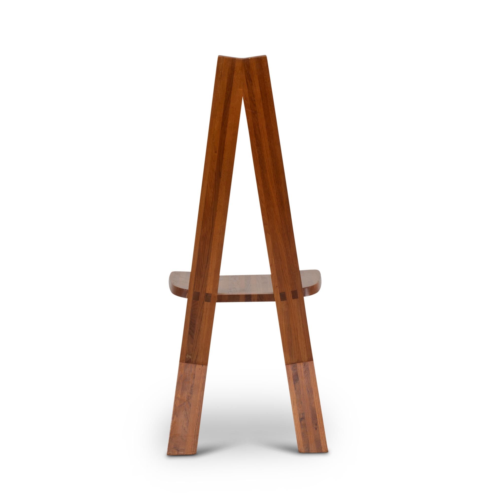 Pierre Chapo, Chair in Blond Solid Elm Model 