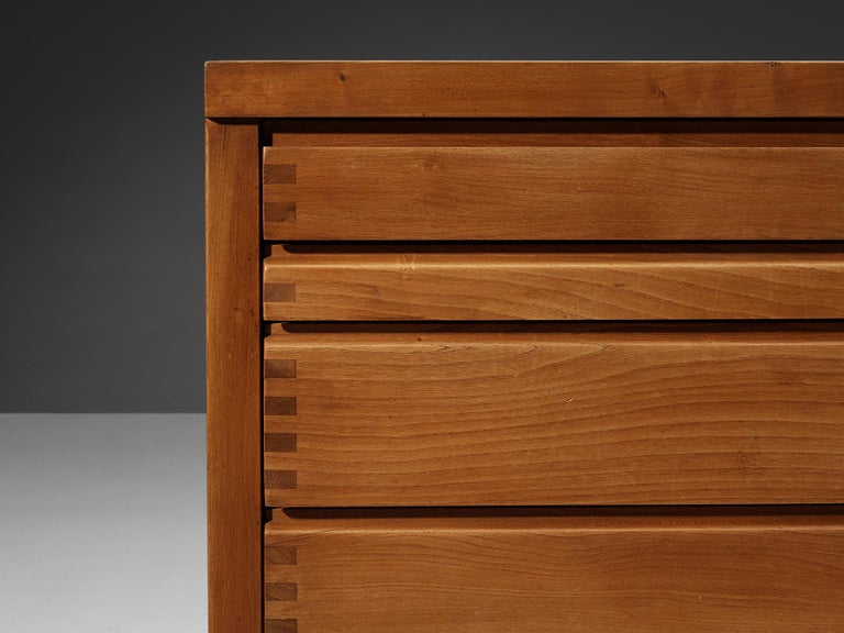 Pierre Chapo Chest of Drawers in Solid Elm For Sale 1