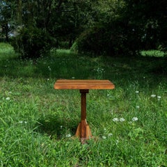 Pierre Chapo coffee table, France, 1970s, simple form table