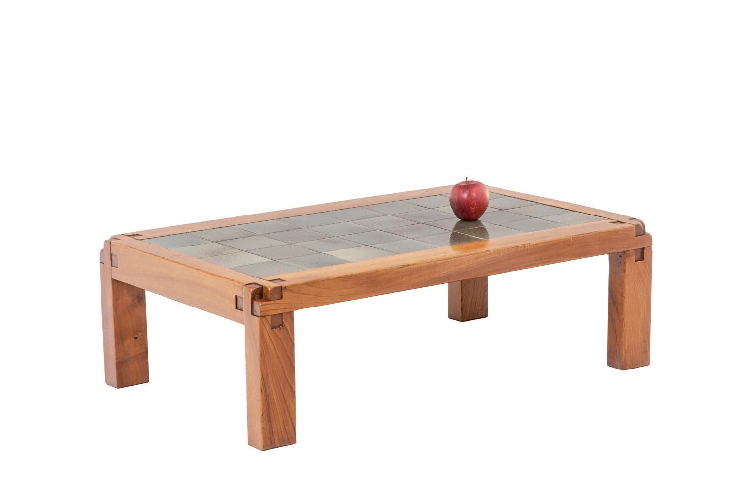 Pierre Chapo, Coffee table “Model T18”, 1960s 4