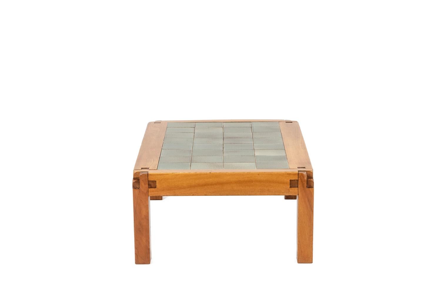 French Pierre Chapo, Coffee table “Model T18”, 1960s