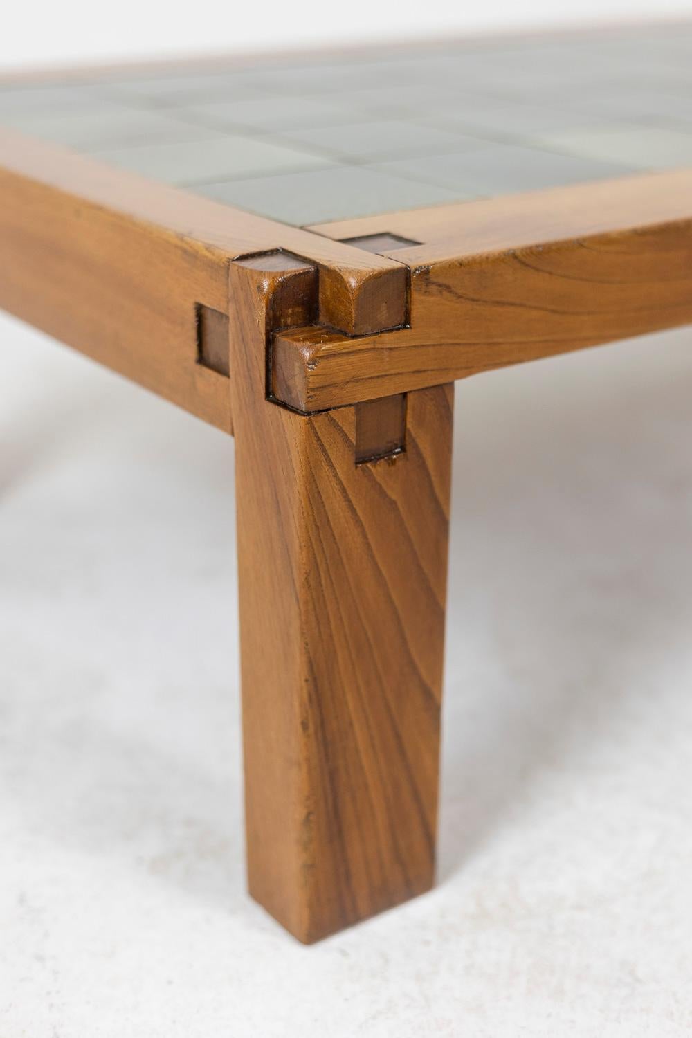20ième siècle Pierre Chapo, table basse modèle T18, années 1960 en vente