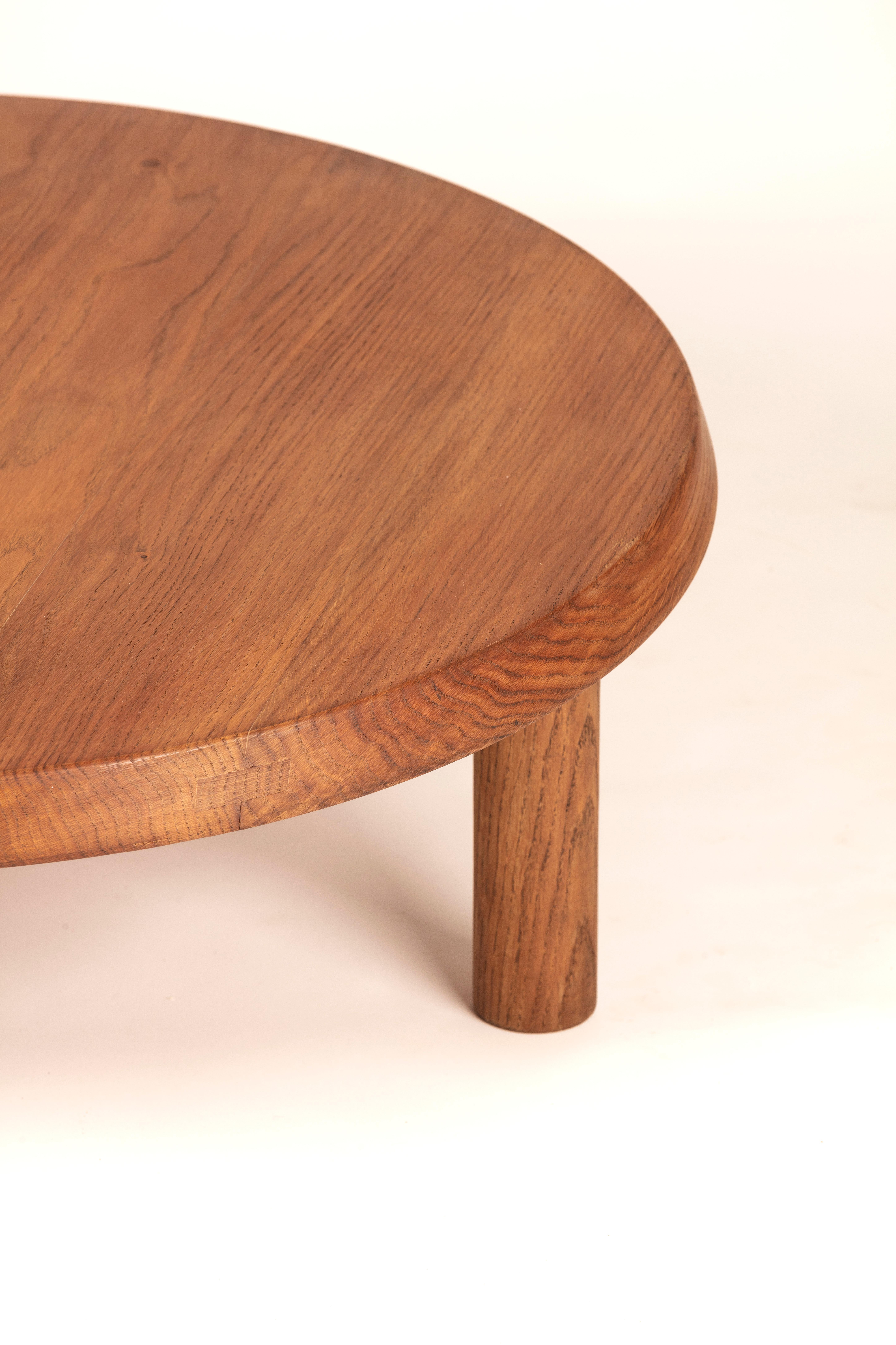 Table basse T02 M en chêne français Pierre Chapo 1965 Bon état - En vente à Santa Gertrudis, Baleares