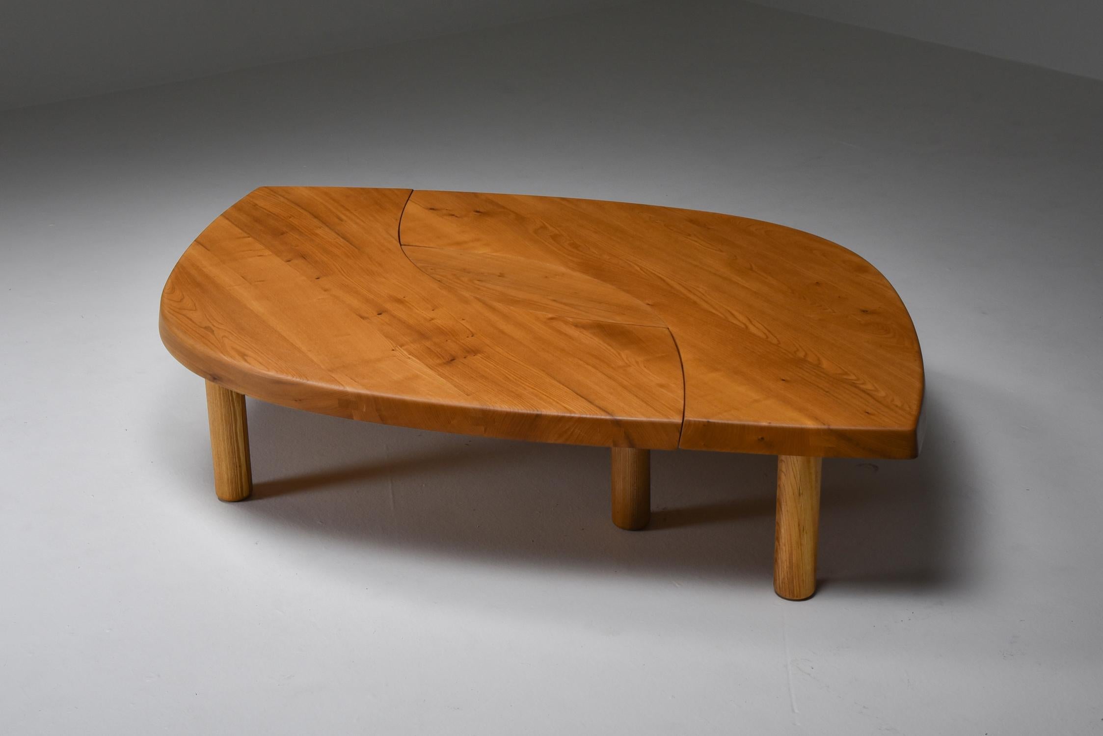 Pierre Chapo Coffee Table 'T22C' In Excellent Condition In Antwerp, BE