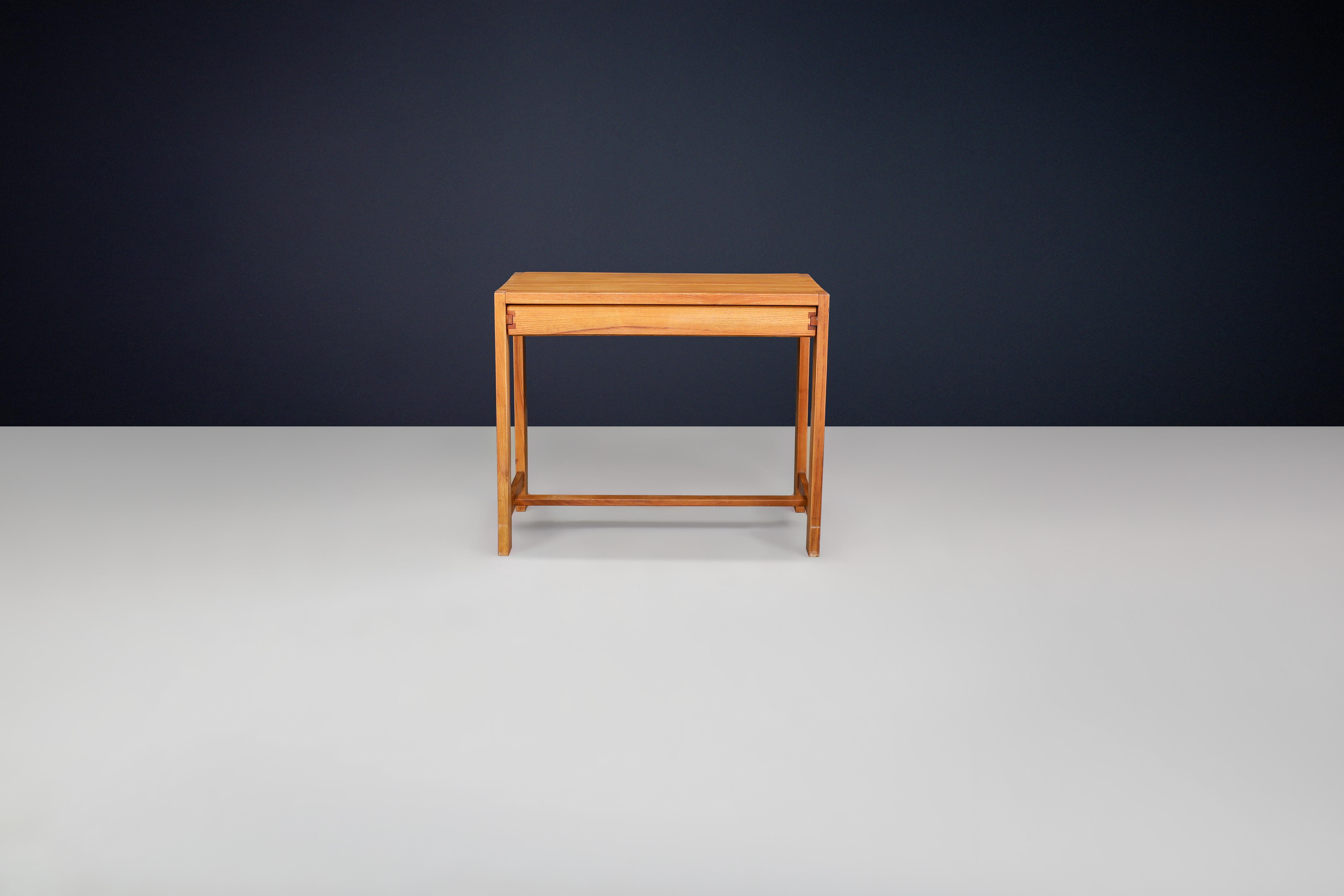 Pierre Chapo Console Table Model B03 in Elm, France, 1970 For Sale 13