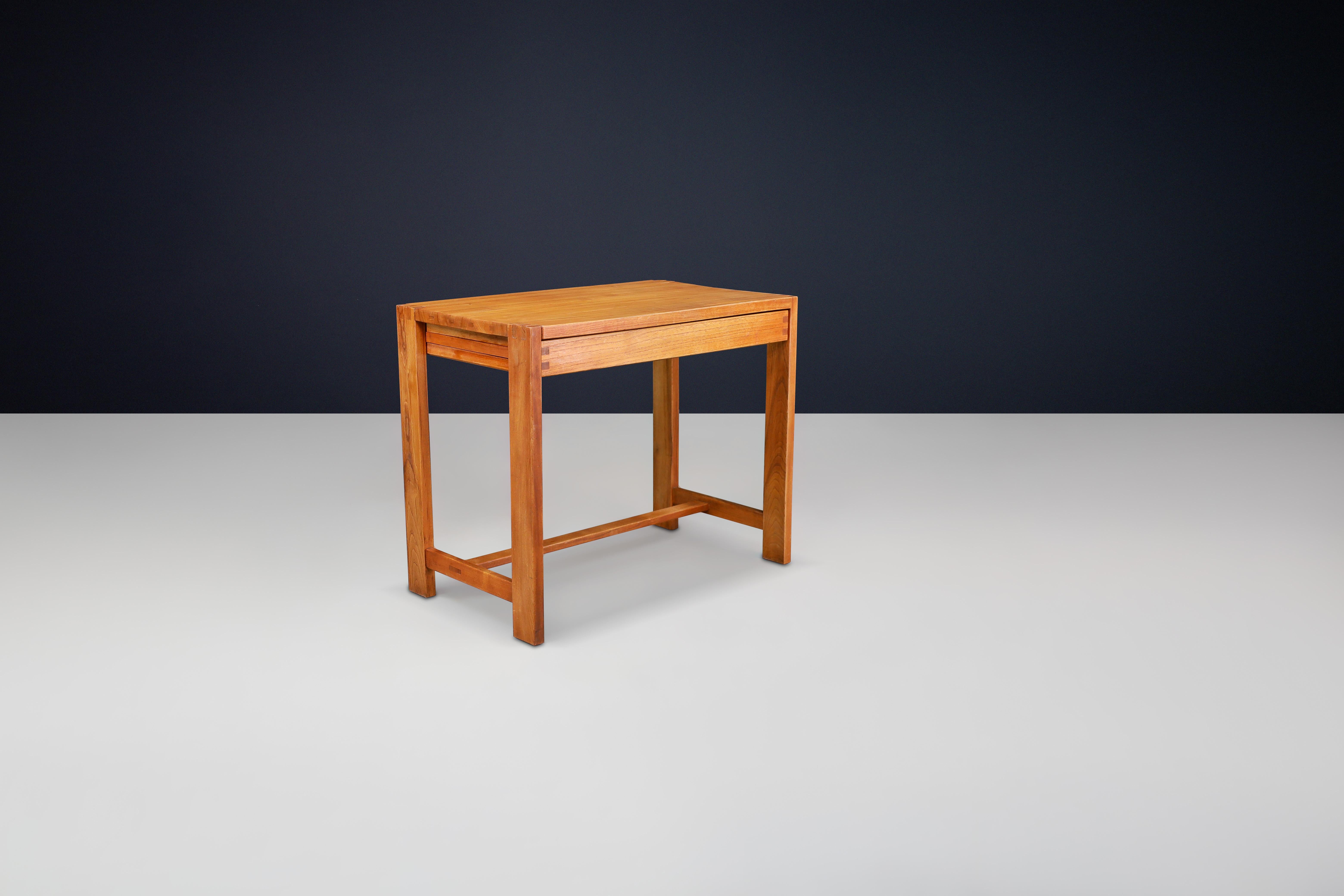 French Pierre Chapo Console Table Model B03 in Elm, France, 1970 For Sale