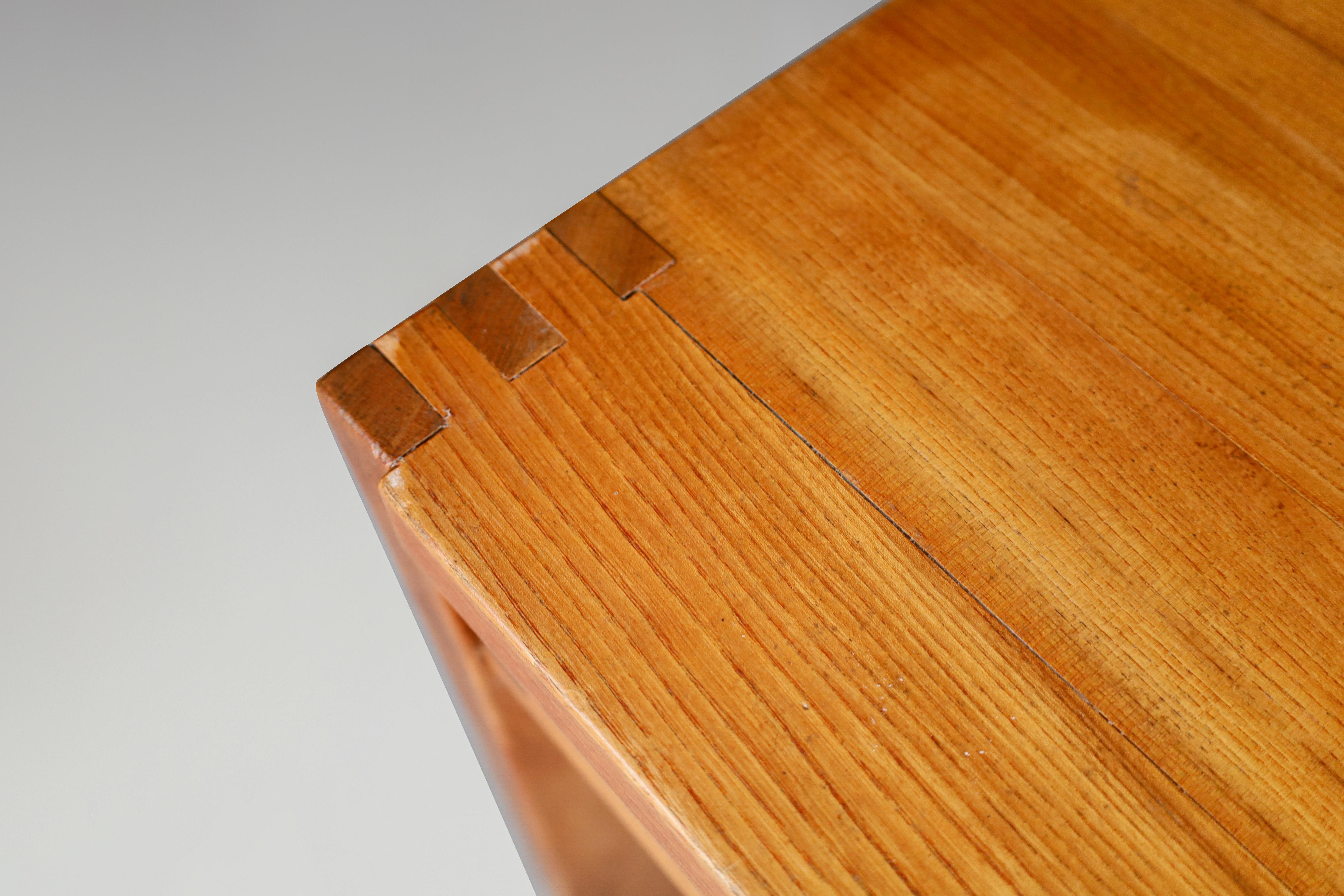 Pierre Chapo Console Table Model B03 in Elm, France, 1970 In Good Condition For Sale In Almelo, NL