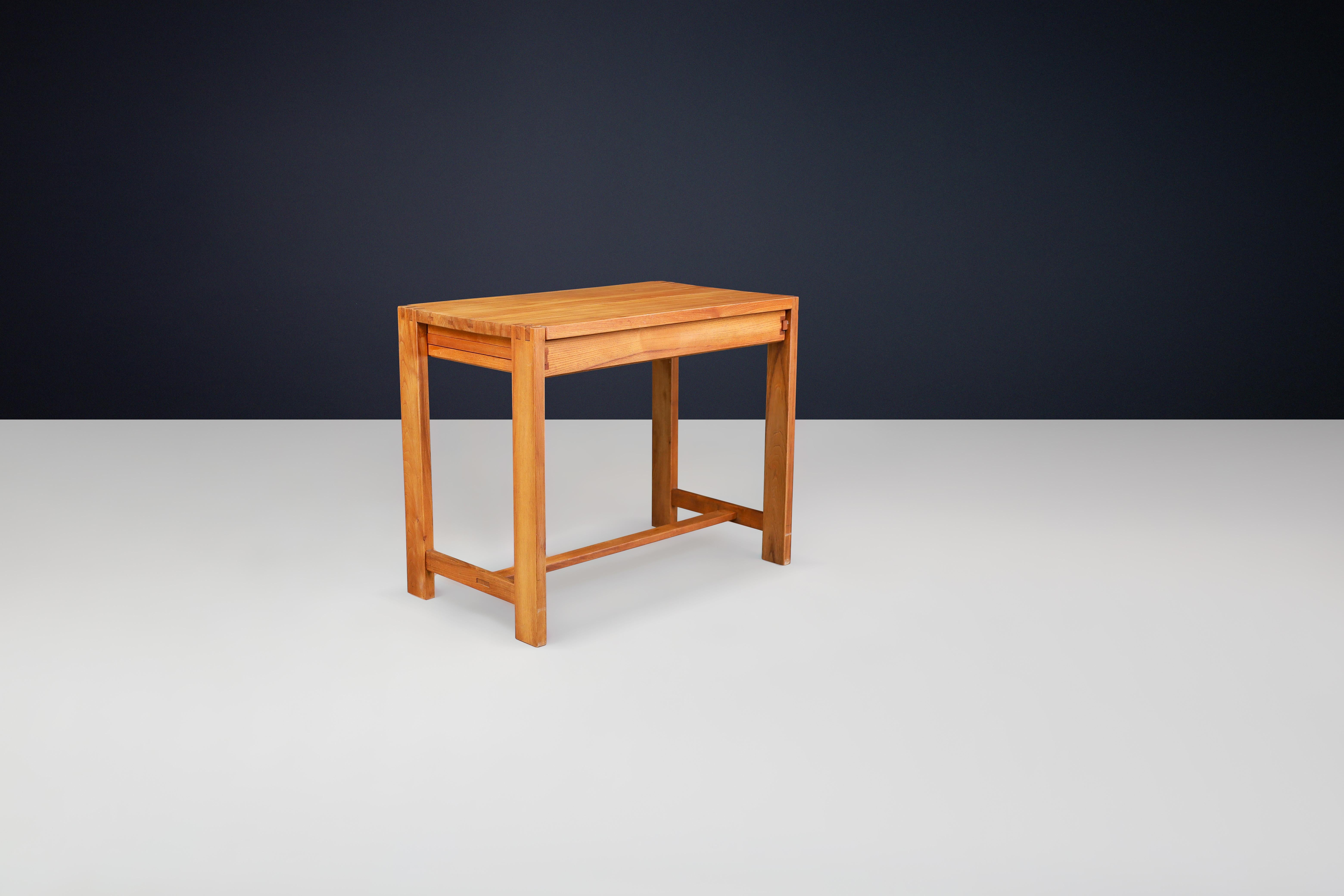 Pierre Chapo Console Table Model B03 in Elm, France, 1970 For Sale 2
