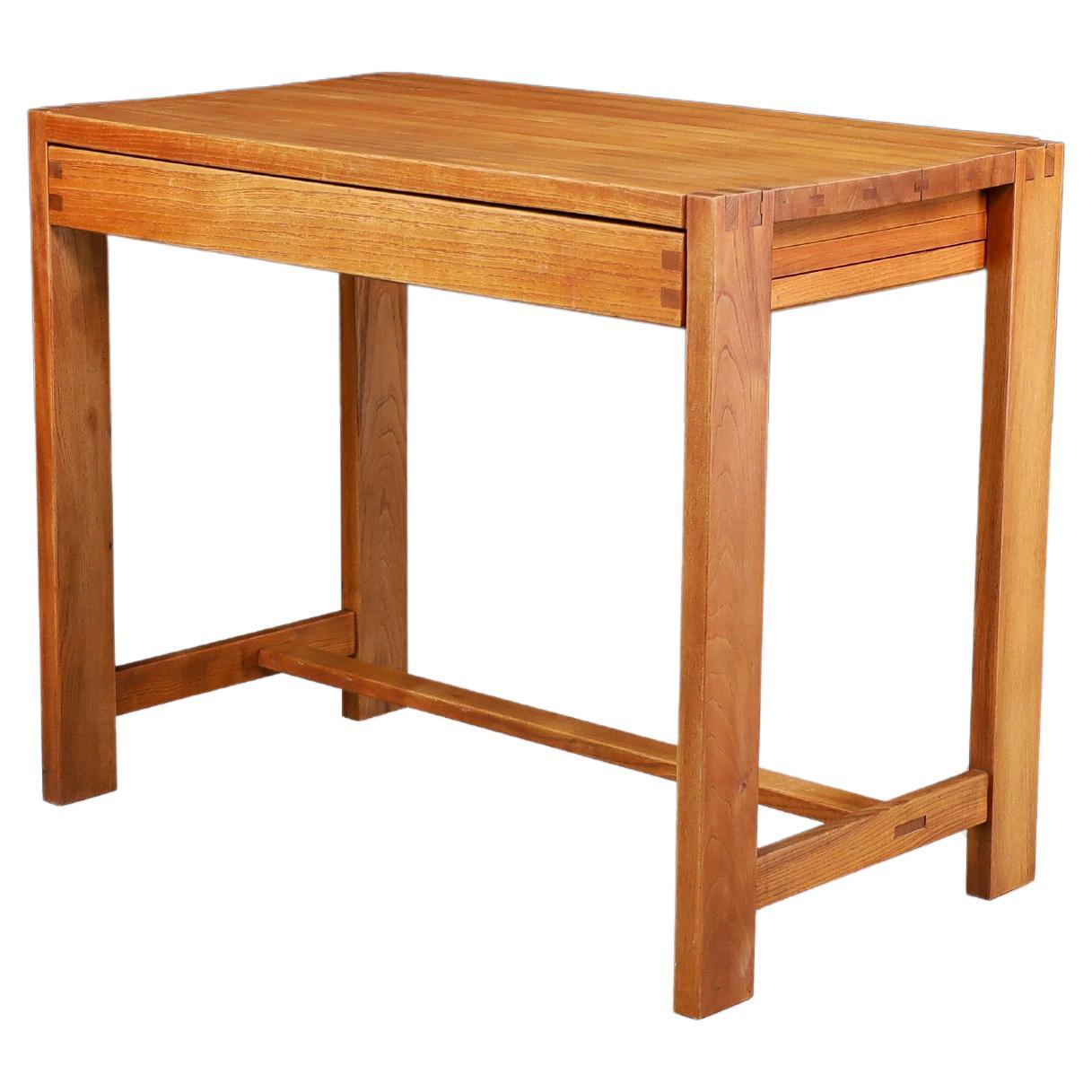 Pierre Chapo Console Table Model B03 in Elm, France, 1970 For Sale