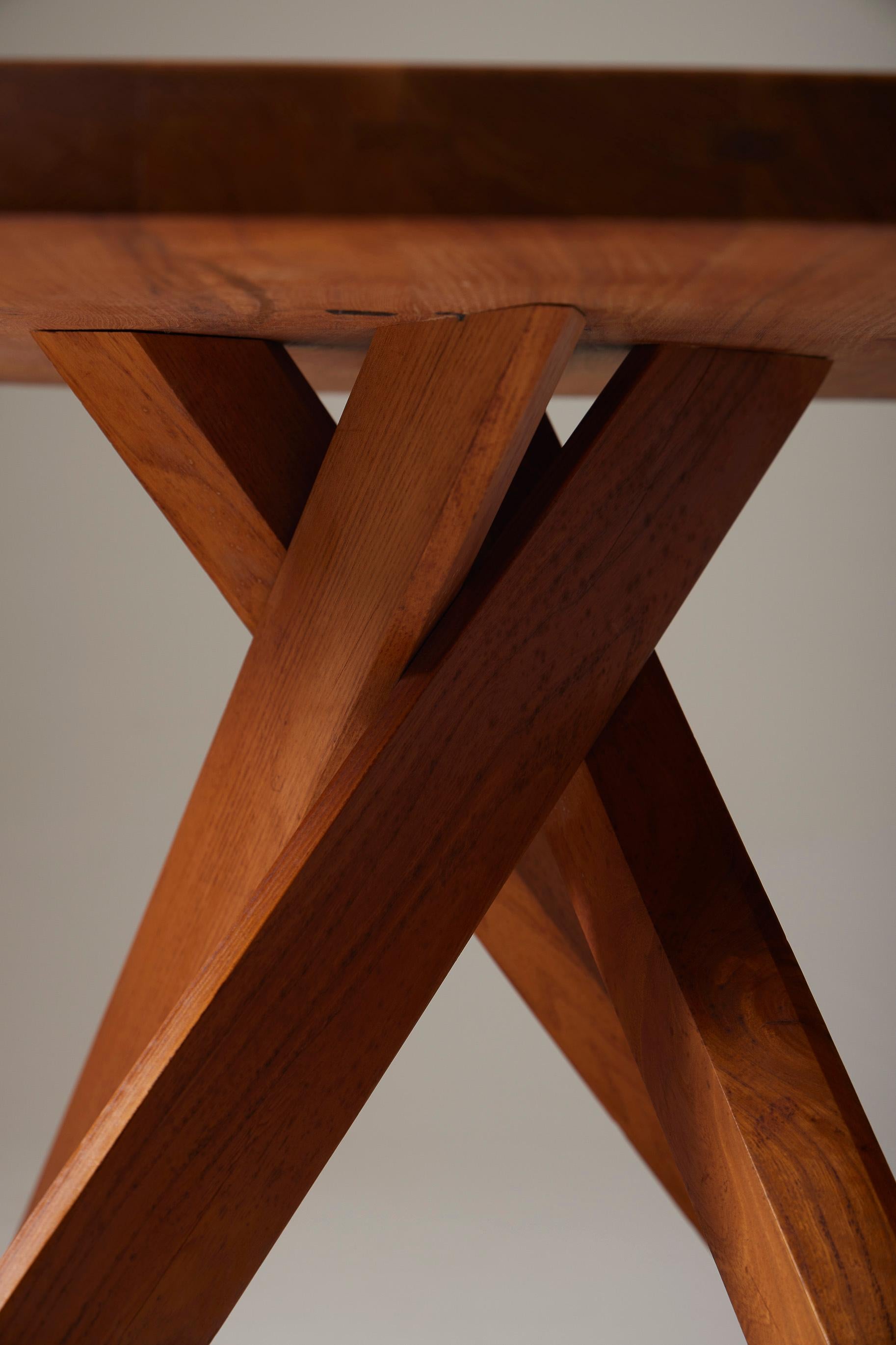 Wood  Pierre Chapo dining table