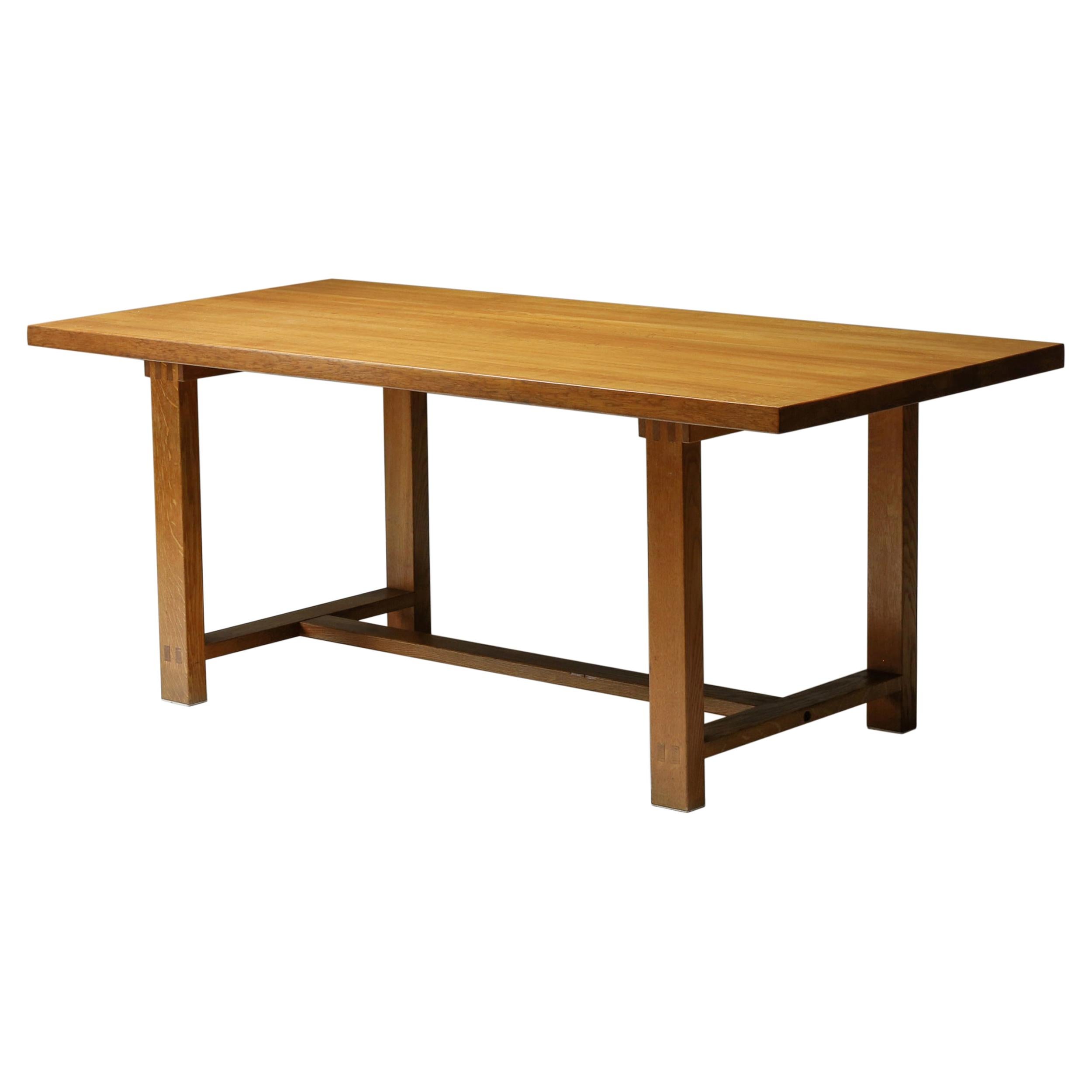 Pierre Chapo Dining Table, French Mid-Century Design, T01D