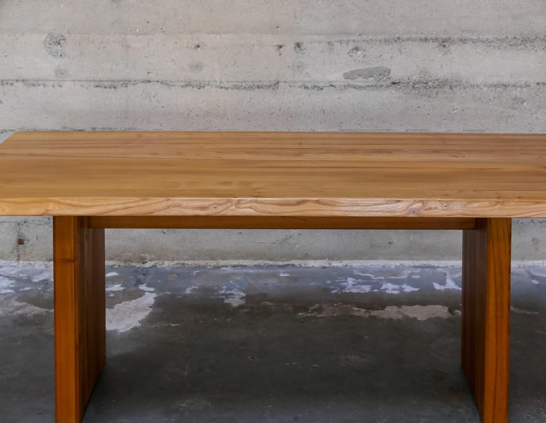 Organic Modern Pierre Chapo Dining Table Model T14