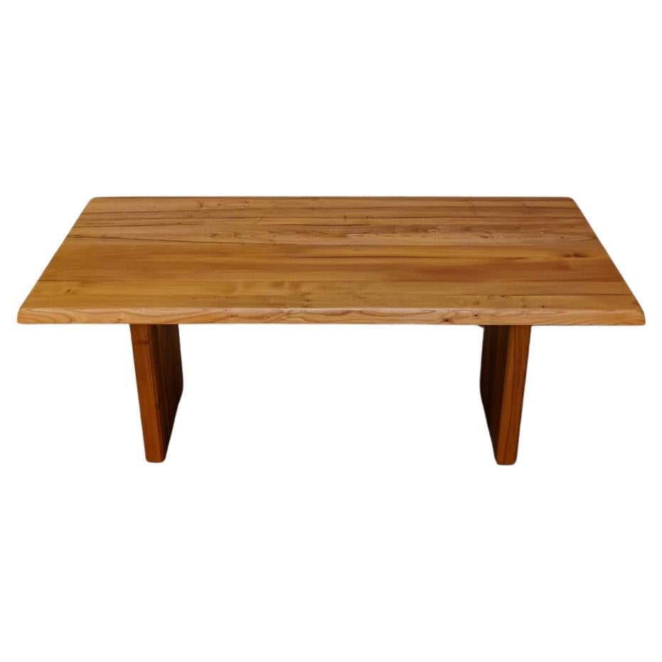 Pierre Chapo Dining Table Model T14 For Sale