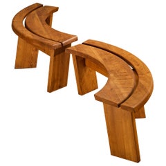 Wood Benches