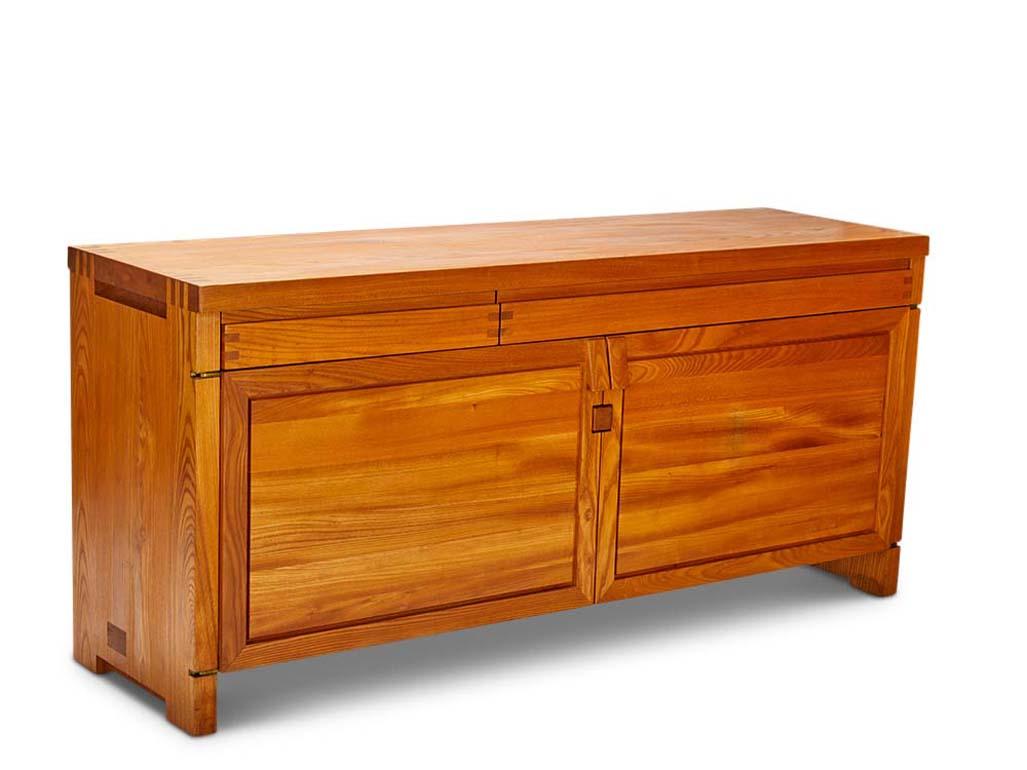 Mid-Century Modern Pierre Chapo: Elm Side Board