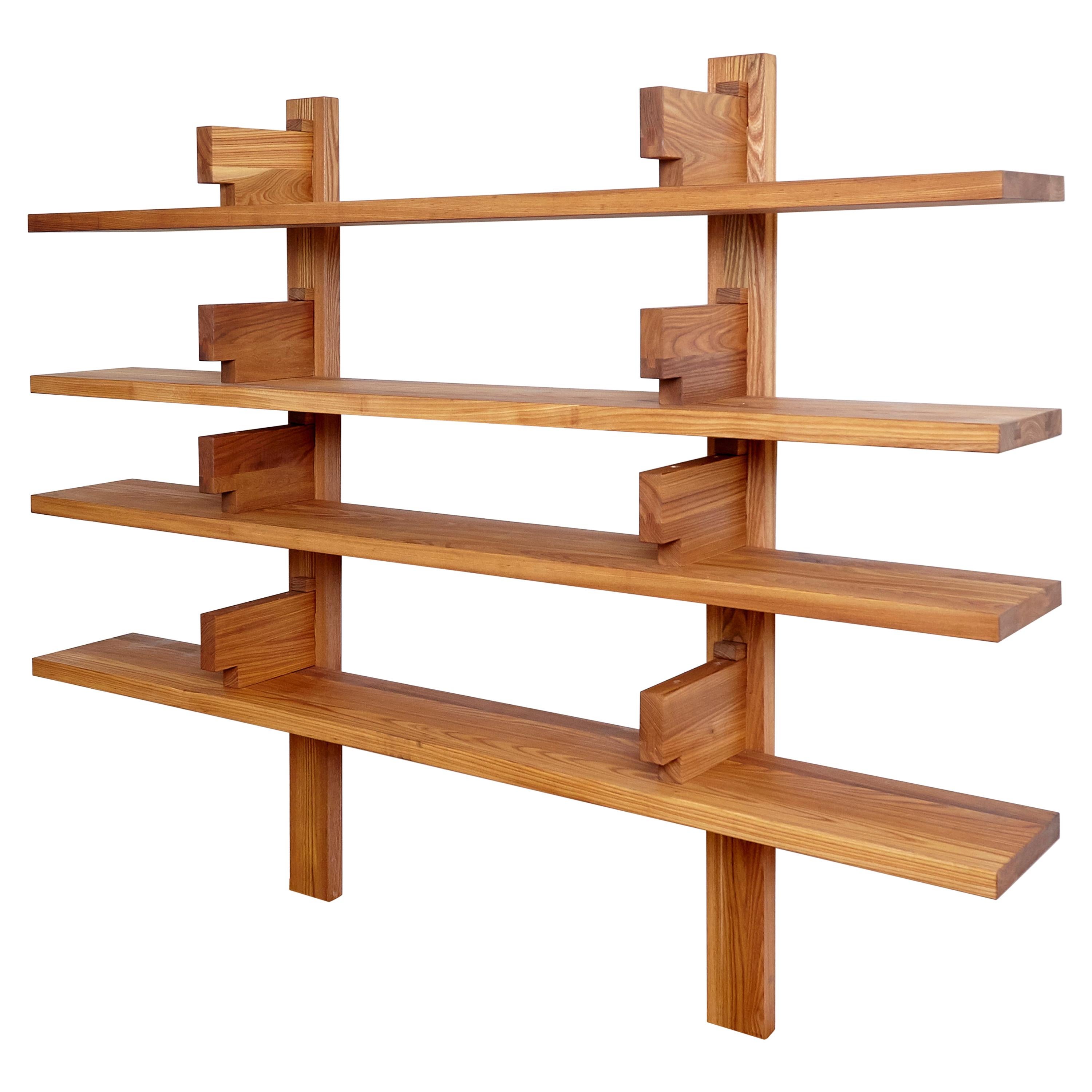 Pierre Chapo Elmwood Wall-Mounted Bookshelve