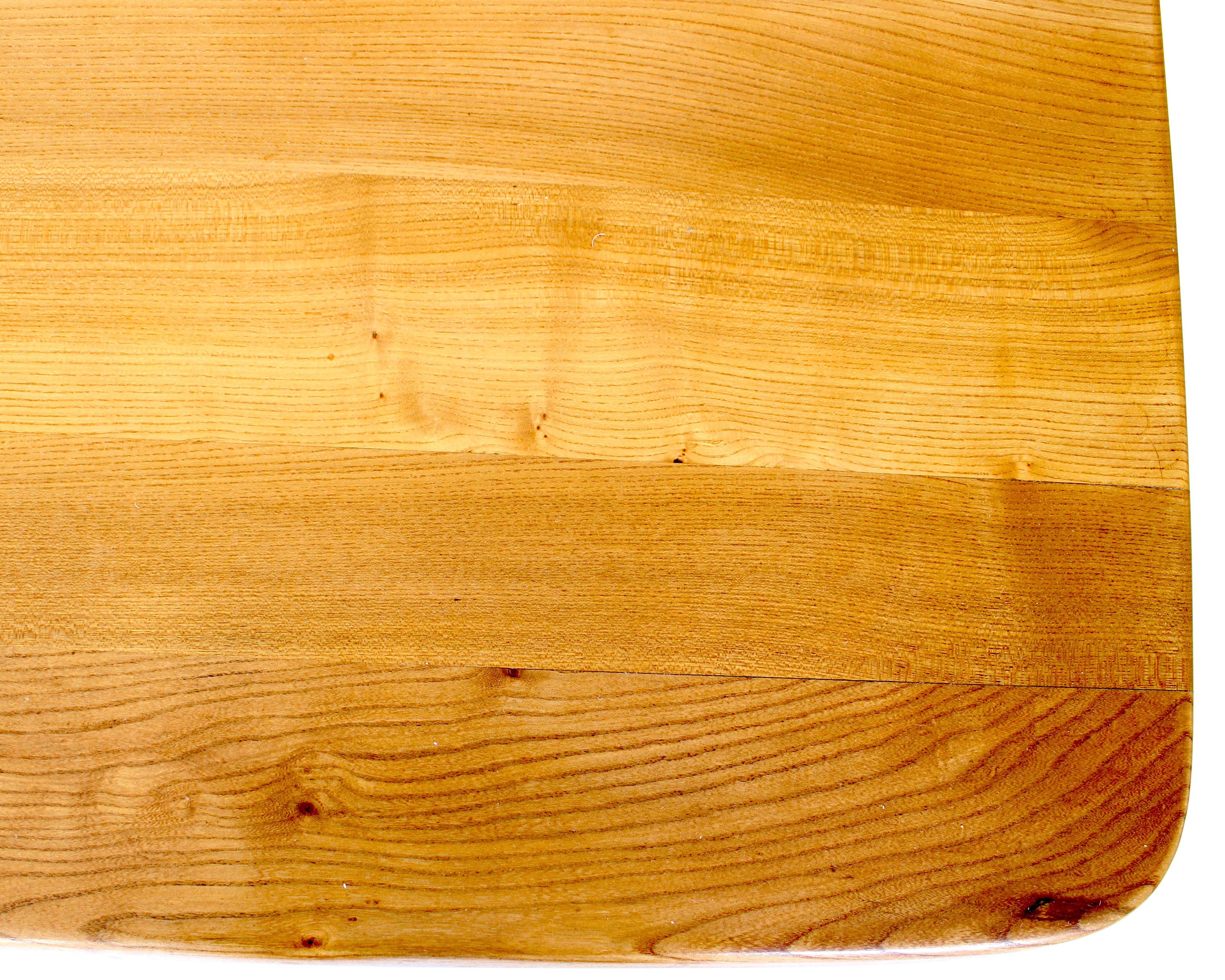Table de salle à manger française Pierre Chapo Modèle T35B Orme, France, circa 1972 en vente 11