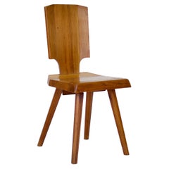 Pierre Chapo French Elm Dining Chair Model S28