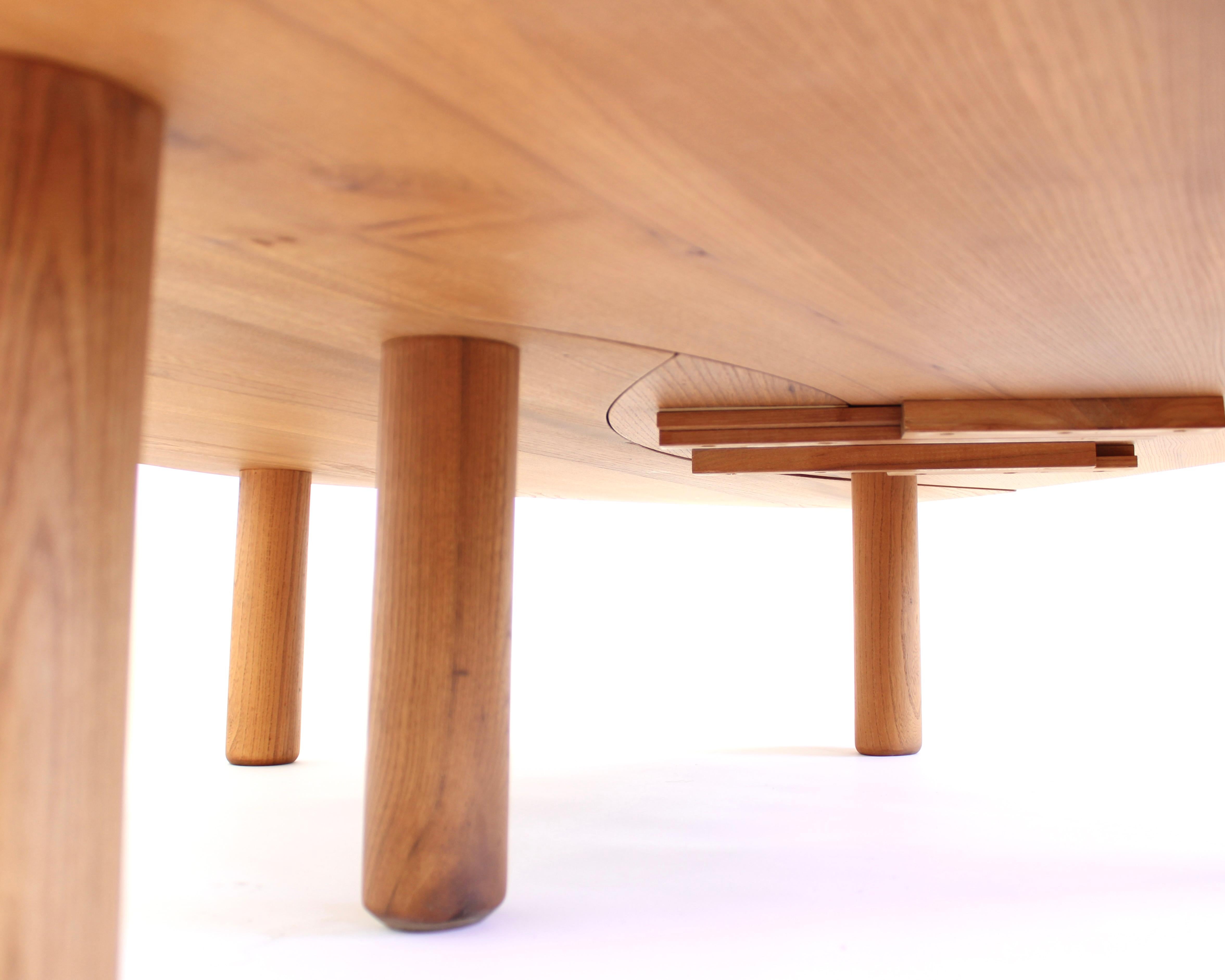Pierre Chapo Französisch Ulme Wood Couchtisch Modell T22 C 1970 im Angebot 14