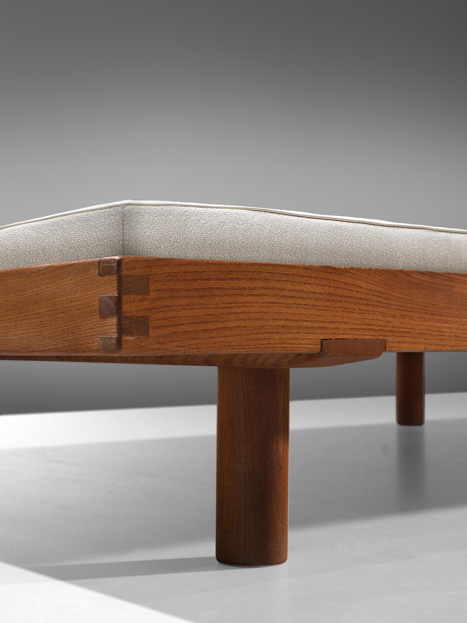 French Pierre Chapo “Godot” Daybed in Elm, 1965