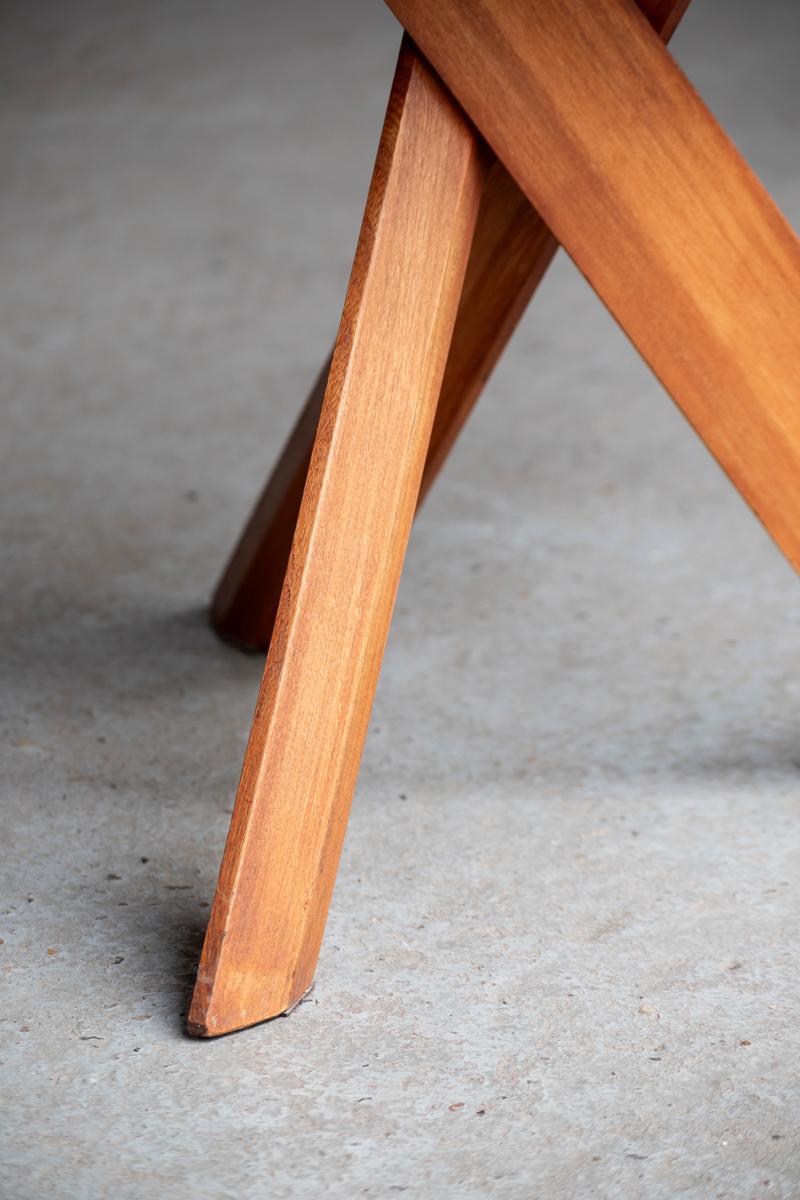 Pierre Chapo Iconic Stool Model 'S31', Elm Wood, French Design, 1974  For Sale 3