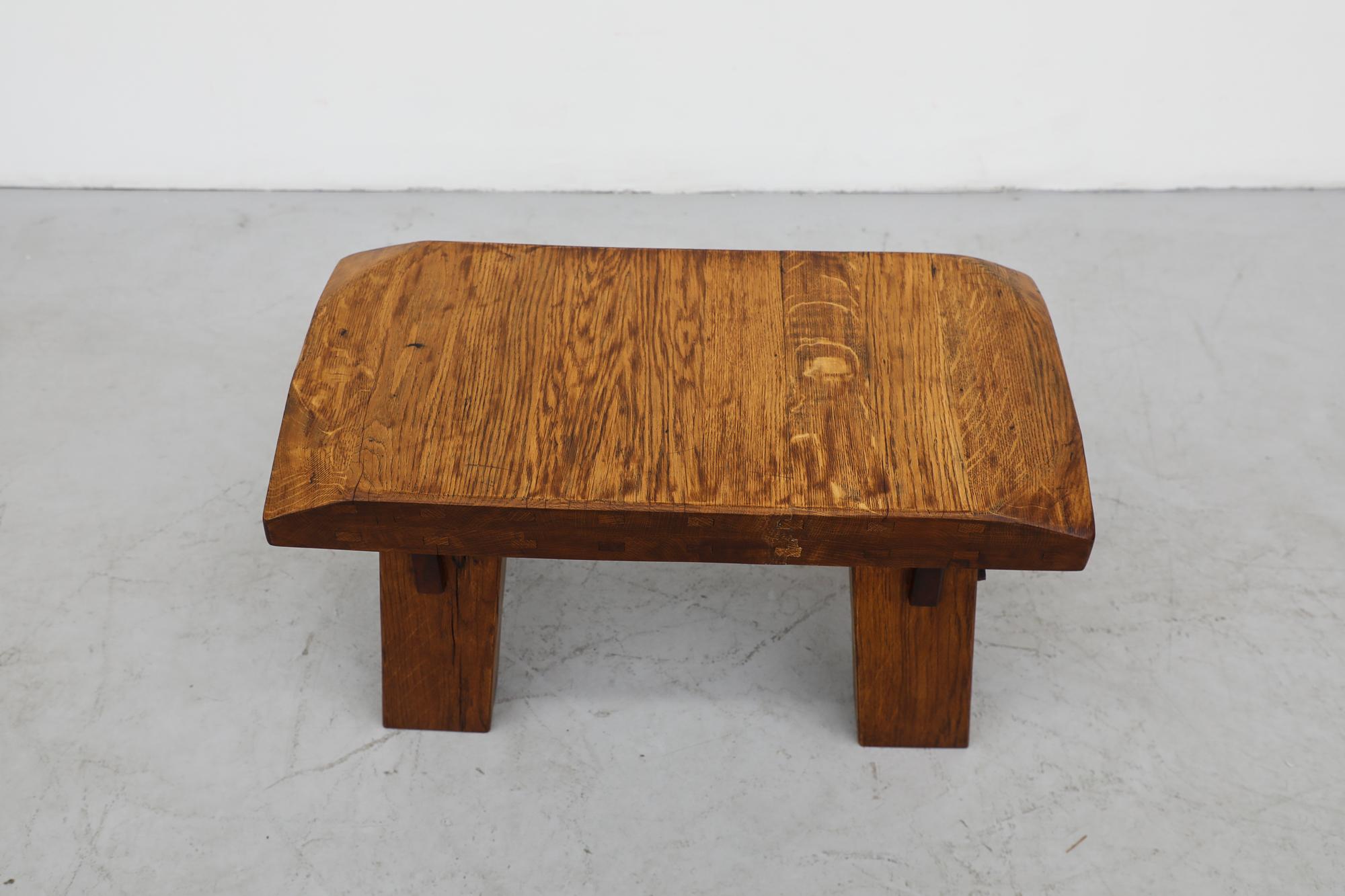 Pierre Chapo Inspired Baby Brutalist Side Table 3