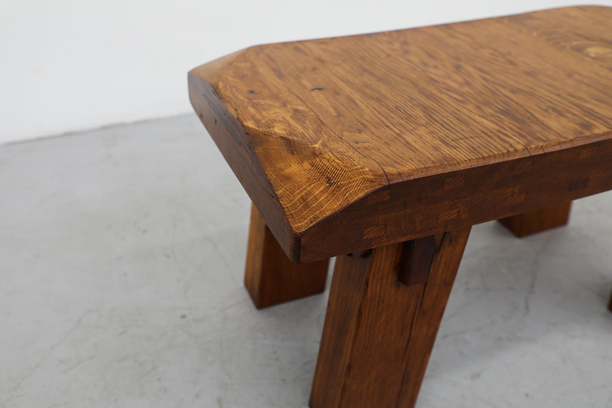 Pierre Chapo Inspired Baby Brutalist Side Table 5