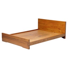 Pierre Chapo L02 B Louis Bed in Elm France 1965