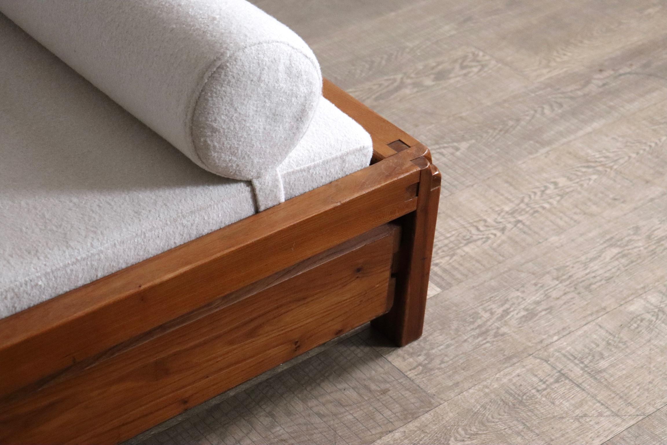 Pierre Chapo L03 Liege aus massivem Ulmenholz, Frankreich 1960er Jahre im Zustand „Hervorragend“ im Angebot in ABCOUDE, UT