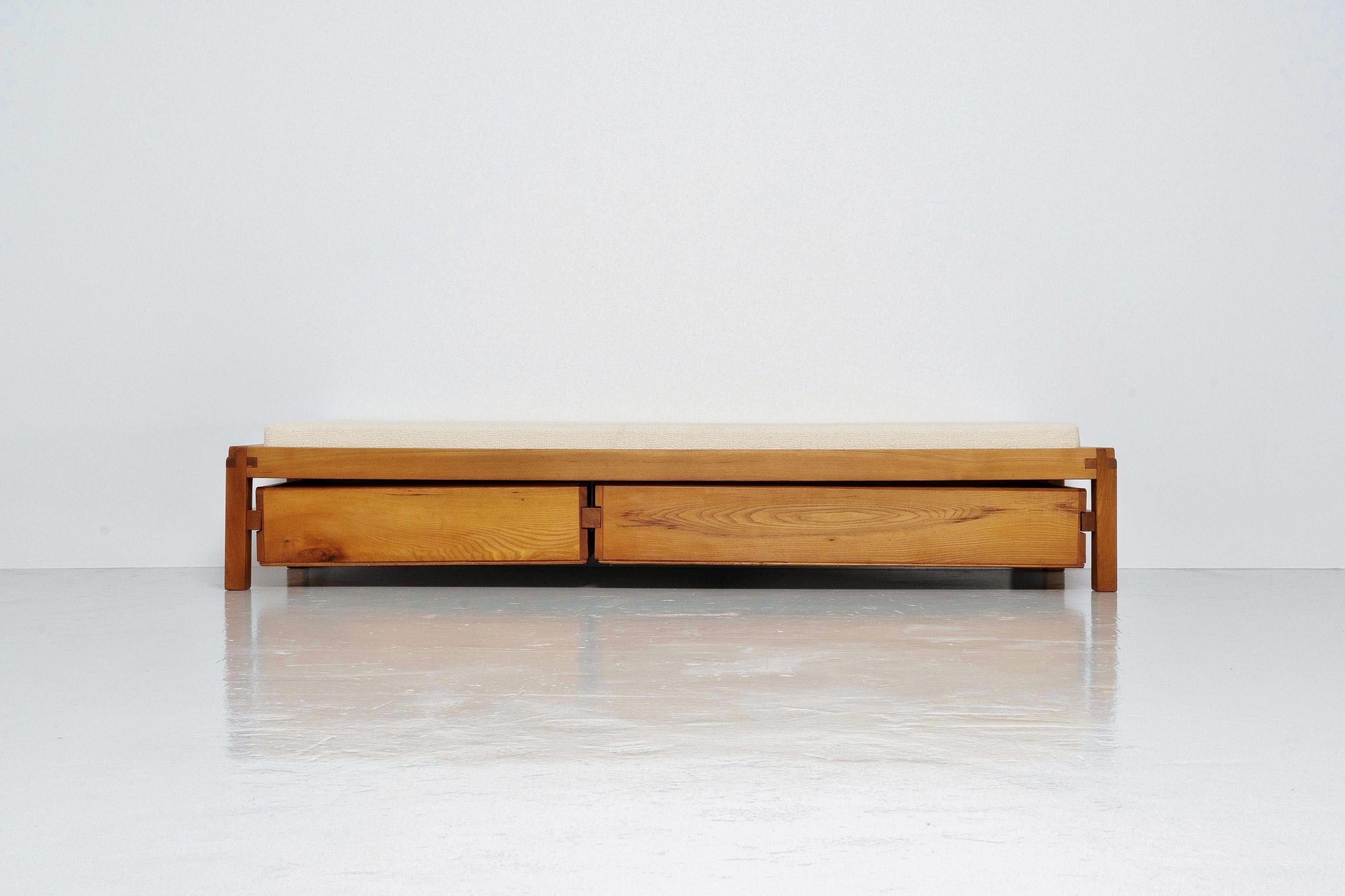 Mid-Century Modern Pierre Chapo L03 Daybed Pair, France, 1963