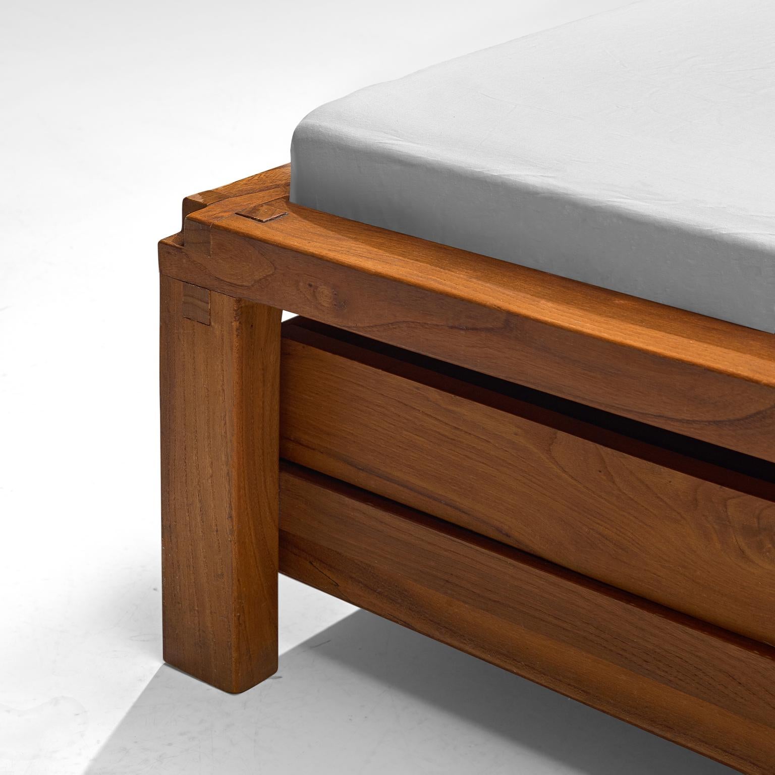 Pierre Chapo L03A Single Bed with Drawers 2