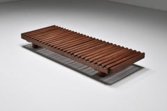 Pierre Chapo L07 Extendable Daybed, Oak, Mid-Century Modern, France, 1963