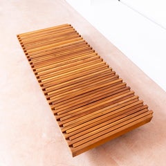 Pierre Chapo L07 Sofa and extendable Daybed or large coffee table 1980