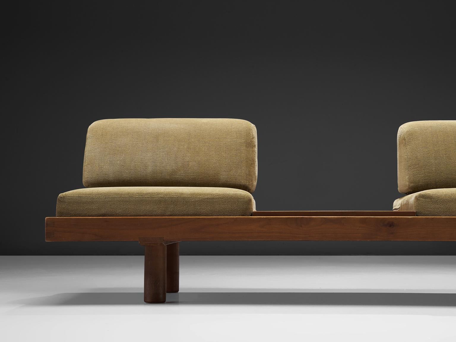 Mid-Century Modern Pierre Chapo L09 Bench in Elm