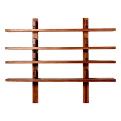 Pierre Chapo Large Wall Unit Model B17, French Elm, circa 1967